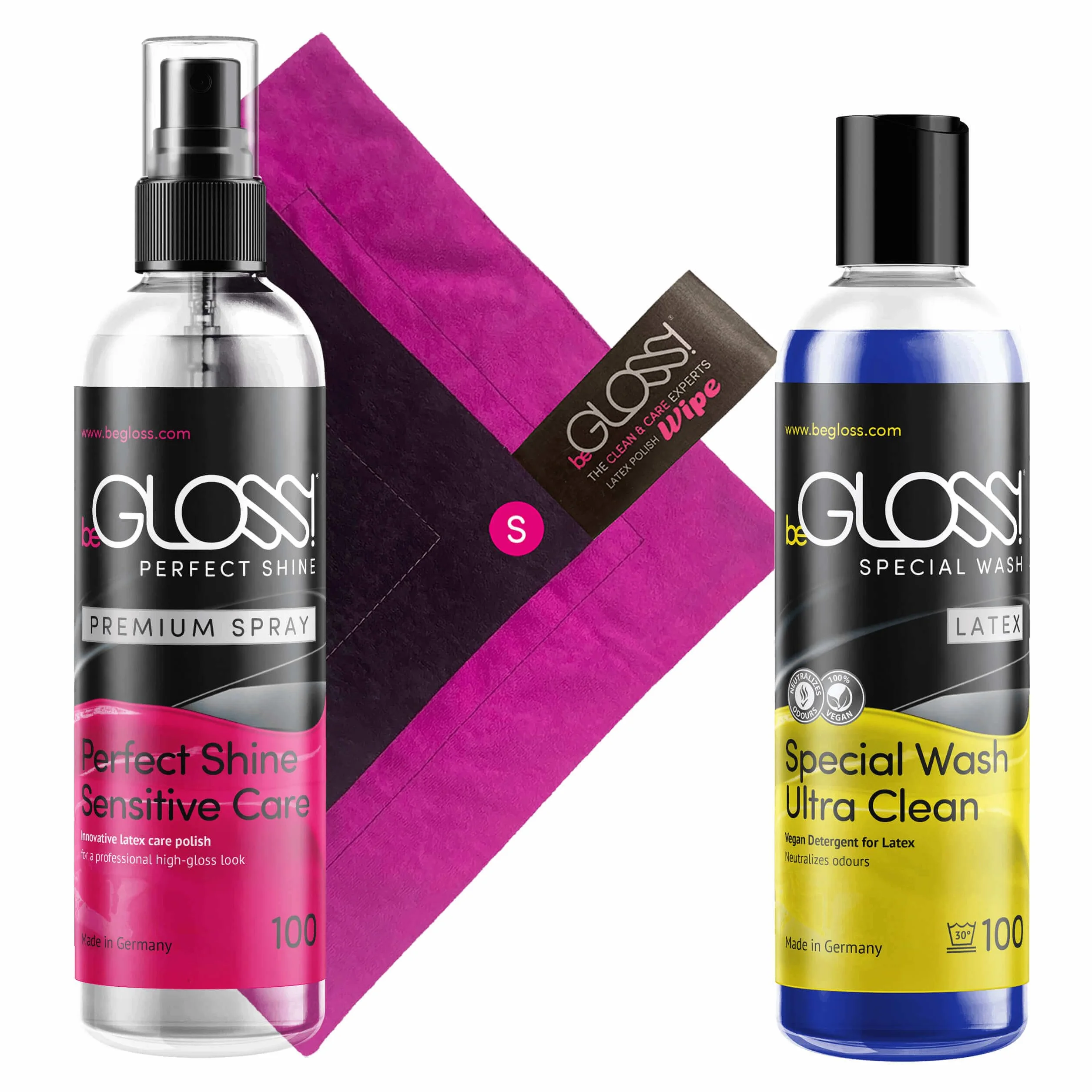Perfect Shine Premium Spray Latex Care Kit
