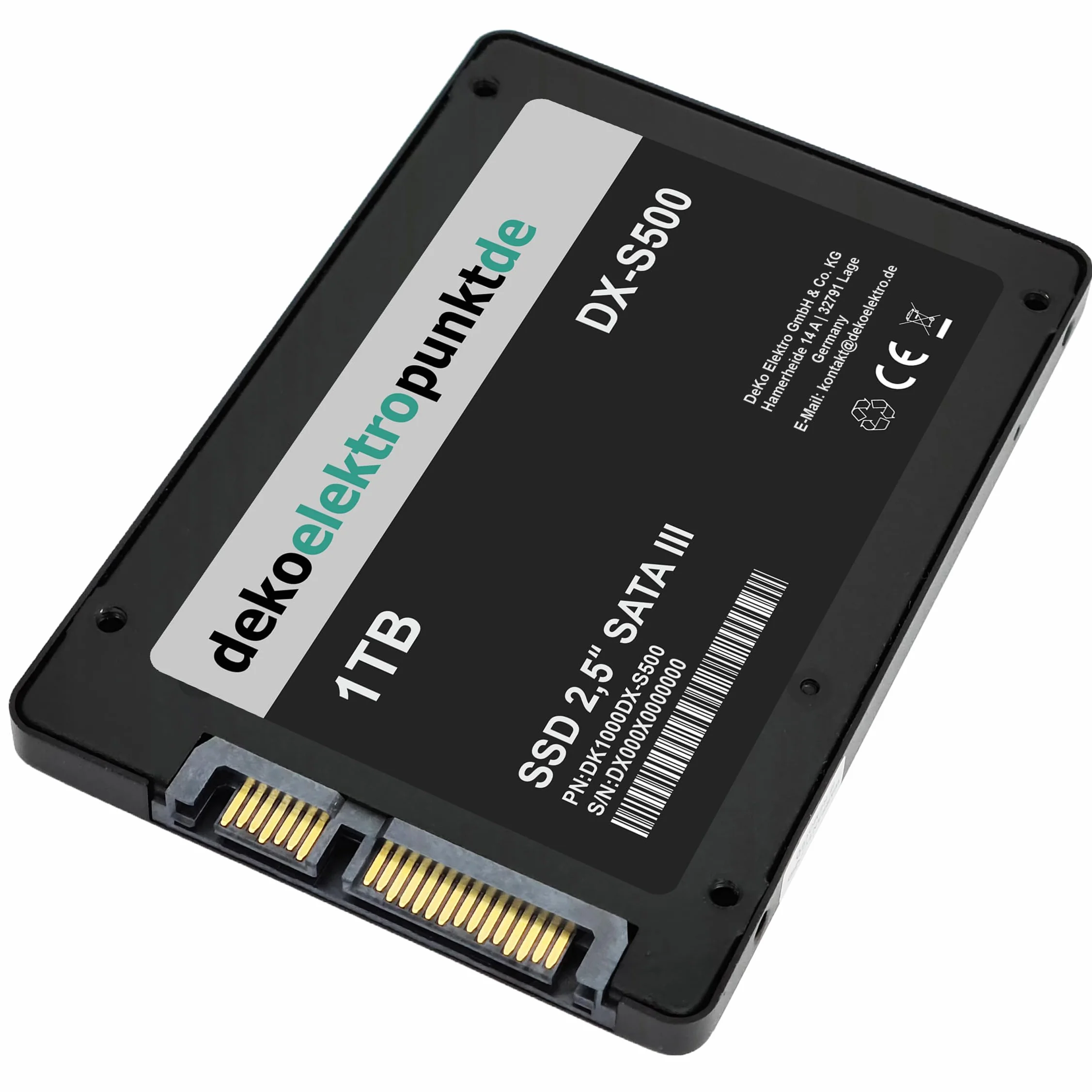 Hard disk SSD da 1TB per Sony Playstation 4, PS4 Pro, PS4 Slim, interno 2,5"