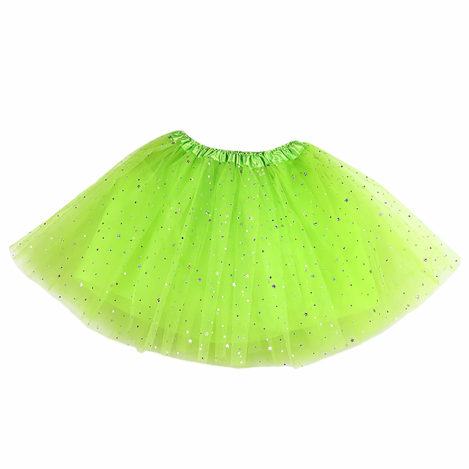 Generico Gonna Tulle Donna Corta Colorata Multicolore A Sbuffo Sottoveste