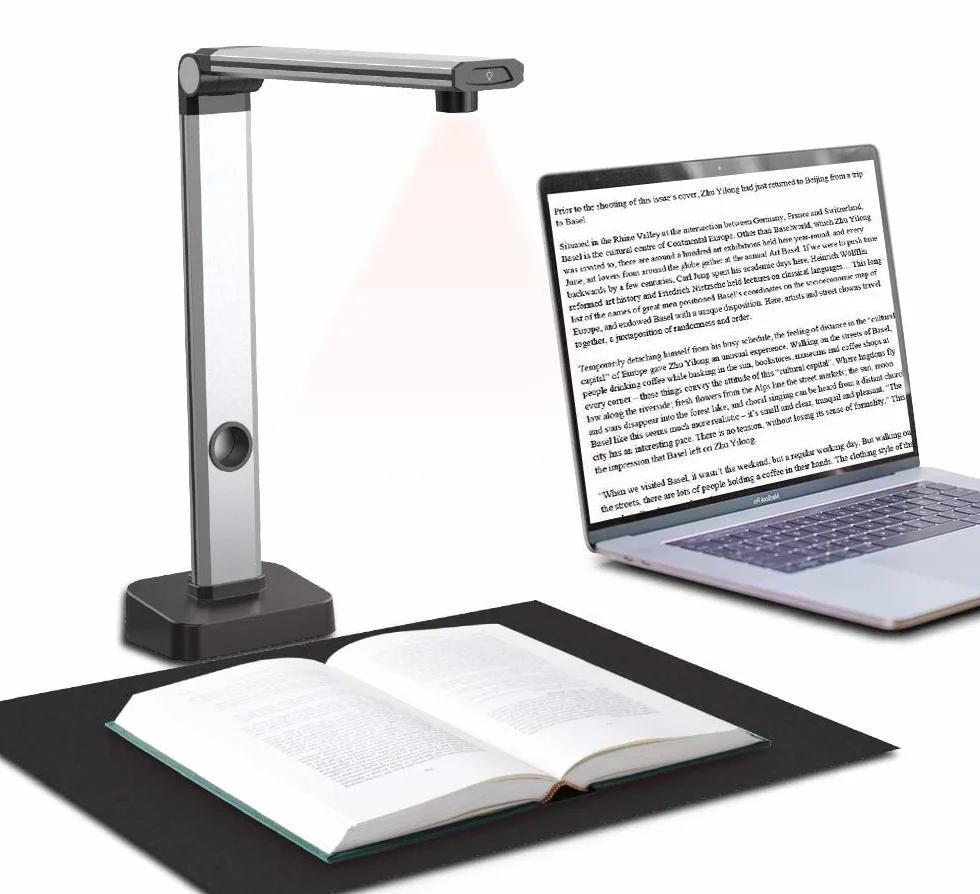 JOYUSING Scanner per Documenti Portatile HD 14 MP A3 OCR PDF Word Windows Mac