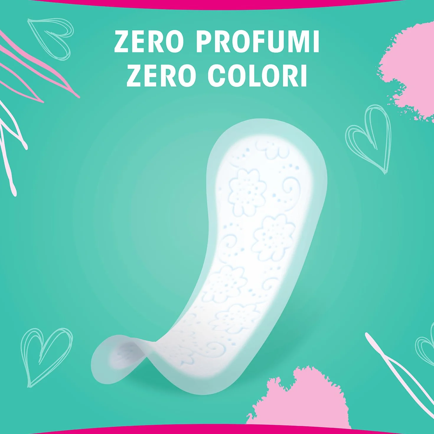 LINES INTERVALLO VELO SKIN LOVER proteggislip salvaslip 42 sztuk protezione quotidiana sottilissimo ultra flessibile