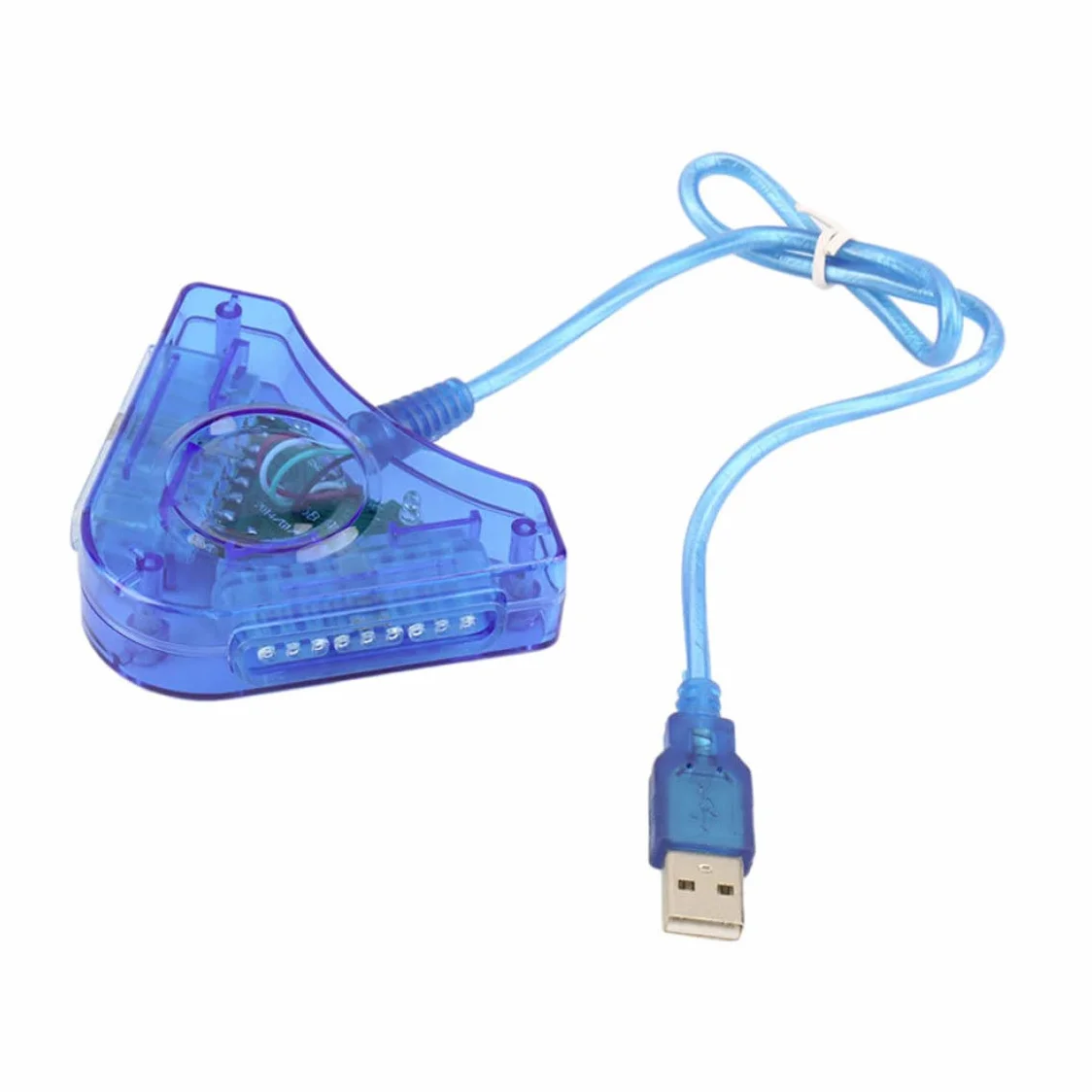 Adattatore controller USB Tieline doppia porta per controller PSX PS2 a PC convertitore mouse tastiere splitter