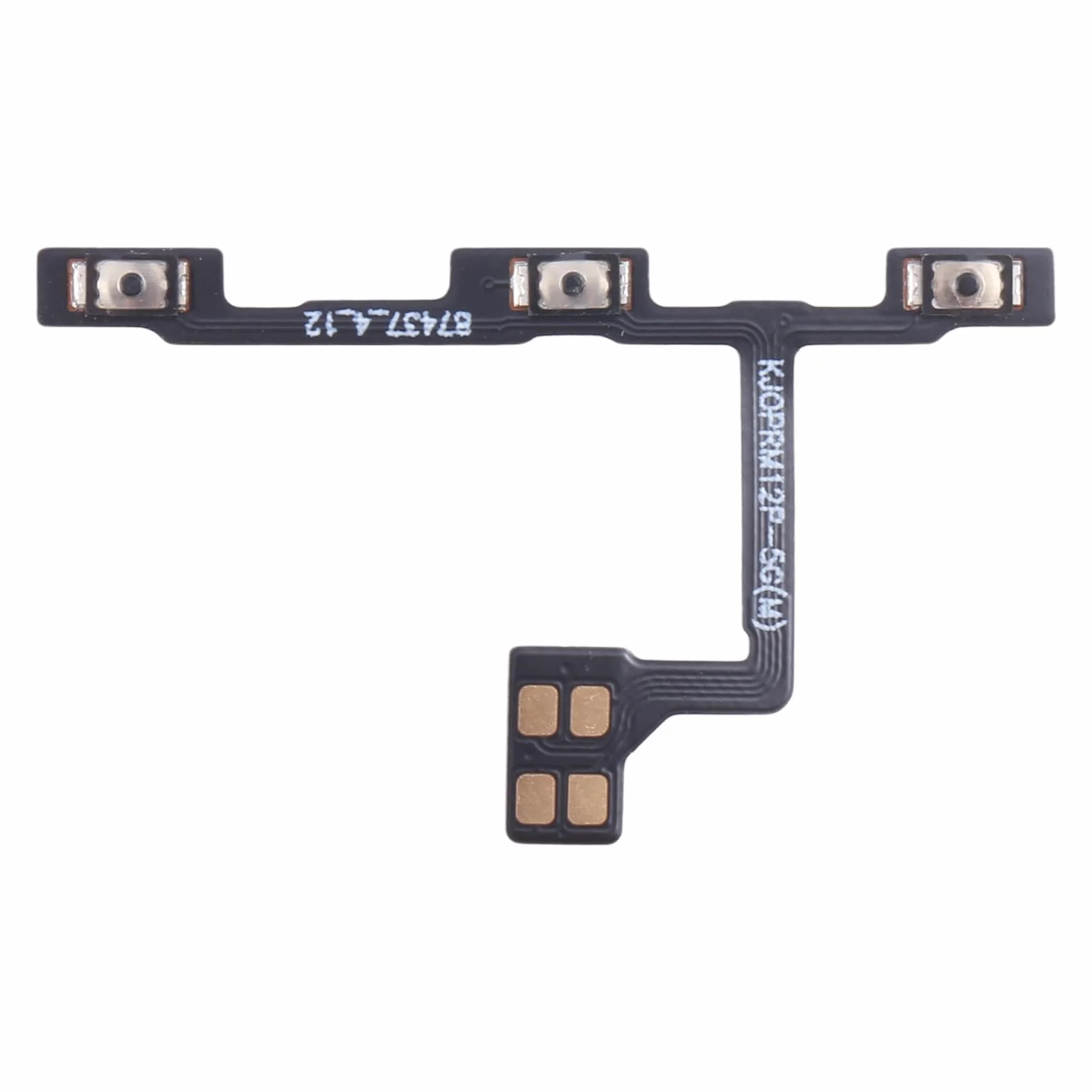 Ricambio compatibile con REALME 12 PRO 5G RMX3842 RMX3843 flat flex circuito interno pulsante accensione volume controllo tasti laterali