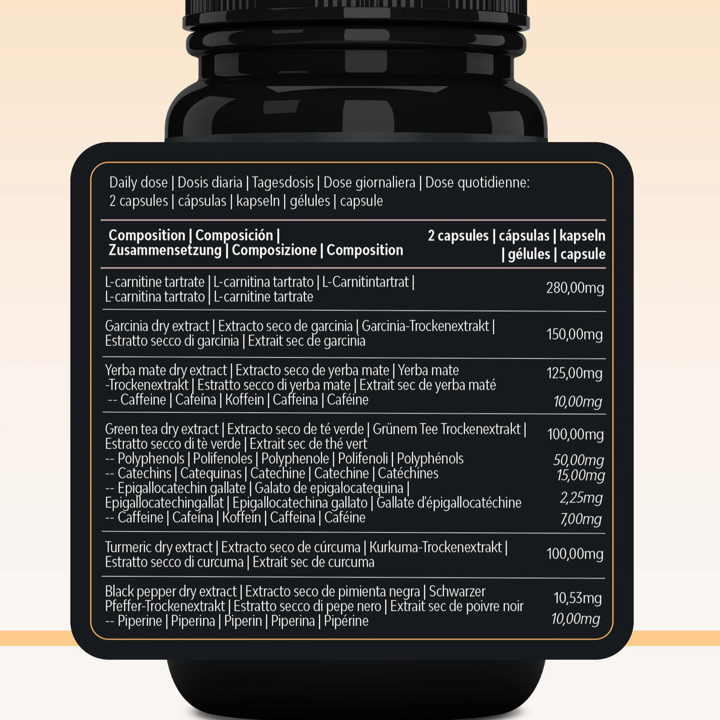 Natural Keto Brucia Grassi Potenti Veloci CUT – Dimagrante Forte Veloce Donna, Integratore con L-Carnitina Carnipure, Garcinia, Curcuma e Tè Verde