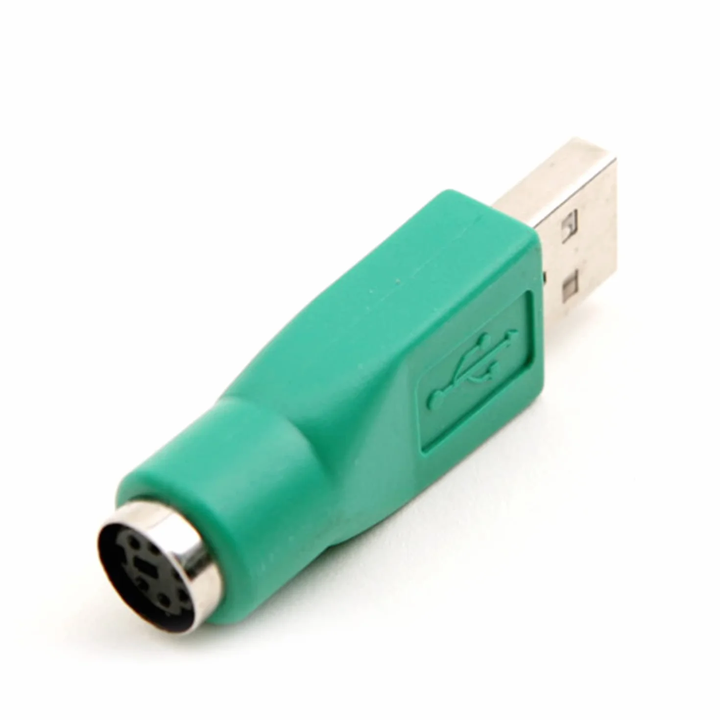 iJiZuo Adattatore USB Maschio a PS2 Femmina per Mouse e Tastiera (2pcs), Adattatore di Ricambio PS/2 a USB F/M, per Computer PC Botebook Portatile Tastiera Mouse