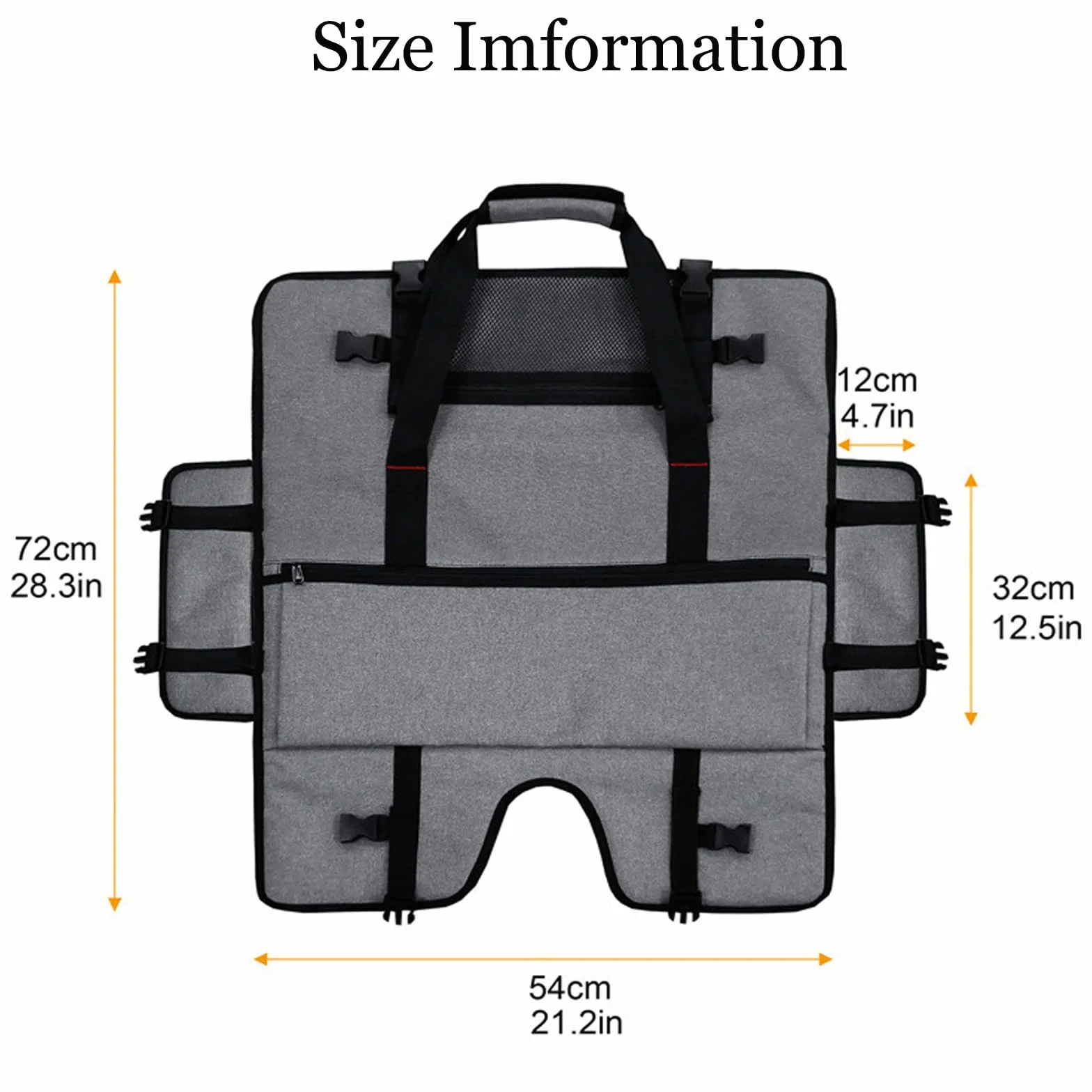 iFCOW Borsa per computer desktop, 24 pollici, portatile, per computer desktop, con maniglia