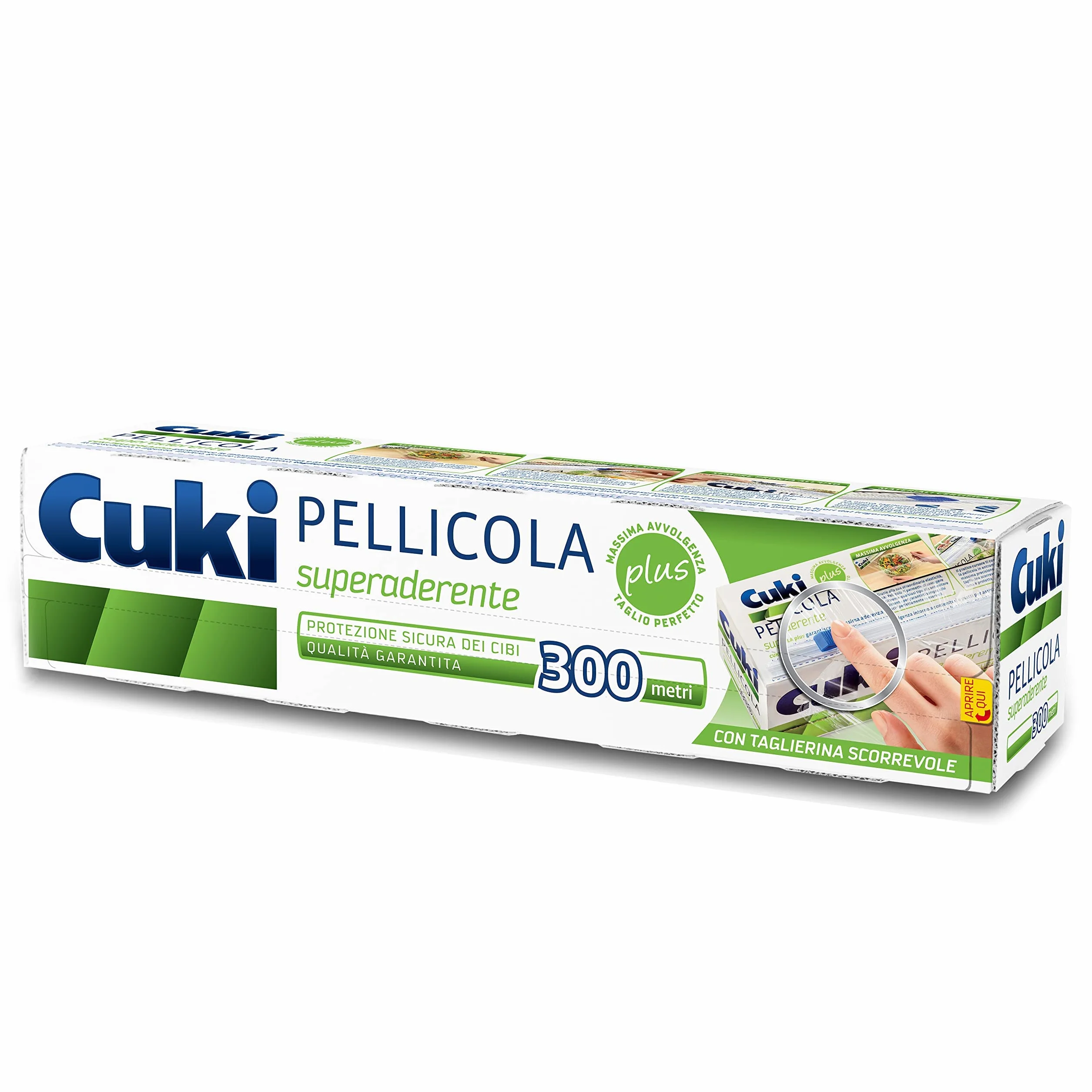Pellicola Superaderente 300 Metri con Taglierina Scorrevole