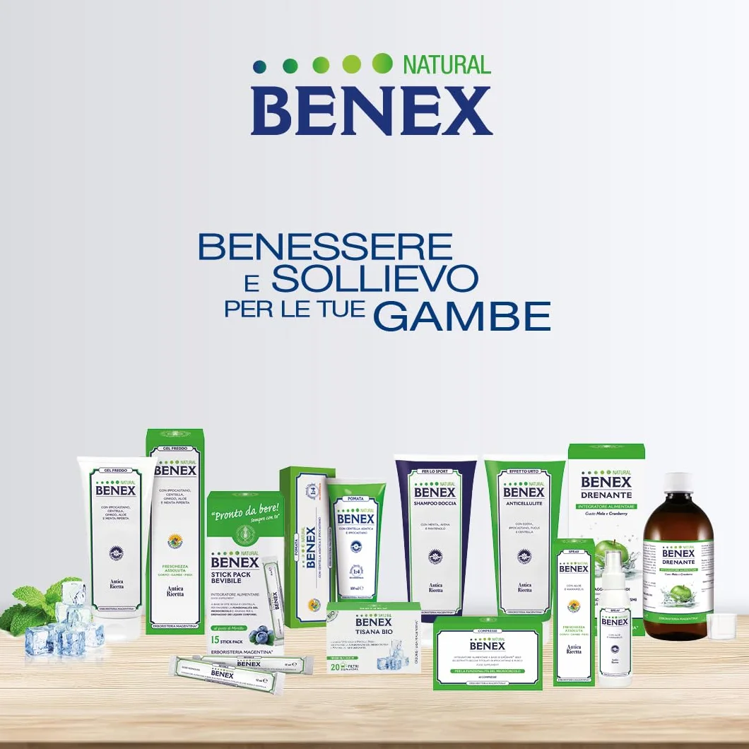 Erboristeria Magentina Pomata Natural Benex 100 ml