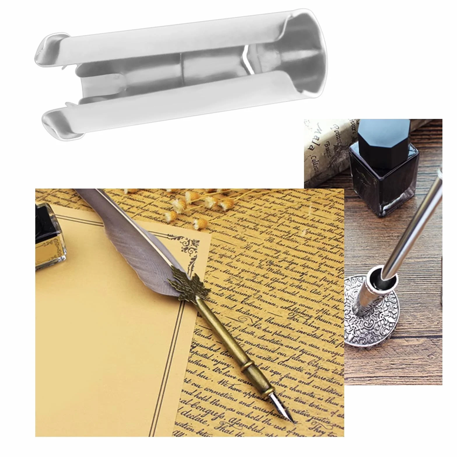 OTOTEC Dip Pen Puntali Pennino Manicotto 65 Acciaio Al Manganese Dip Pen Nib Holder Calligrafia