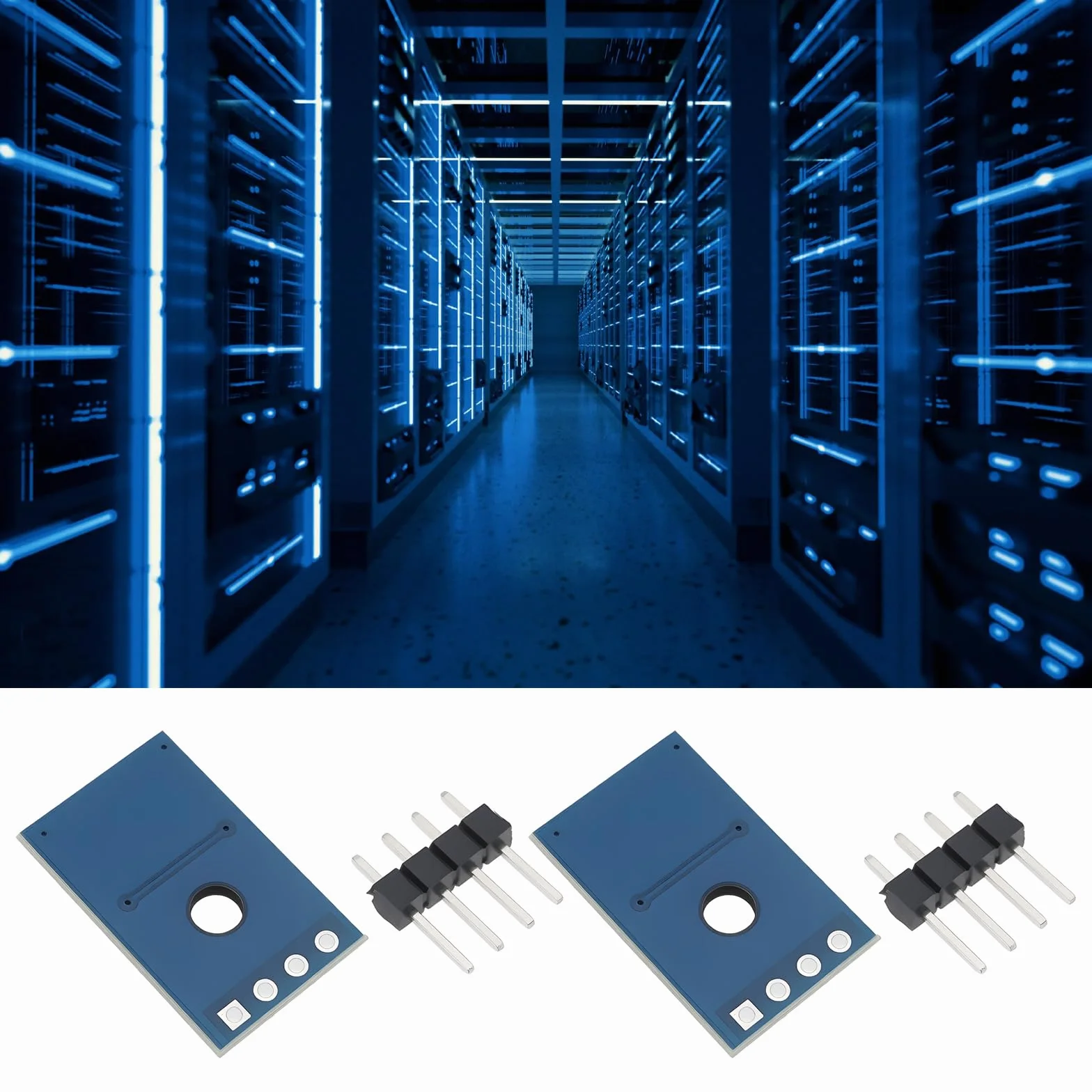Create idea 6 x AT24C256 SMD Modulo di Memoria I2C Interfaccia Seriale EEPROM 2.7-5.5V 5mA Adatto per Data Storage Module