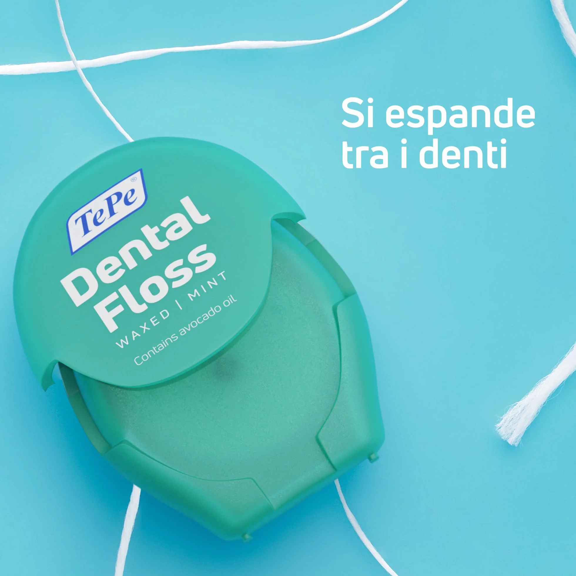 TePe Dental Floss filo espandibile fili multipli per spazi stretti