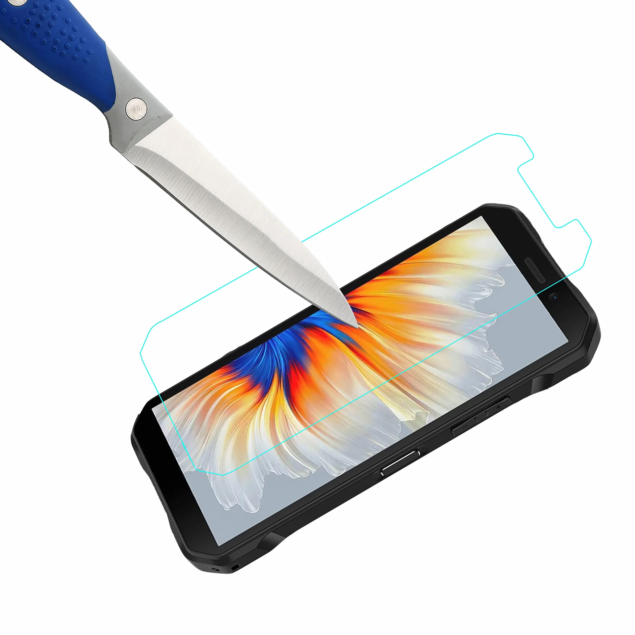 Mr.Shield Pellicola Protettiva per DOOGEE S51 Vetro Temperato [9H Durezza] [3 Pezzi] Protezione Schermo Senza Bolle