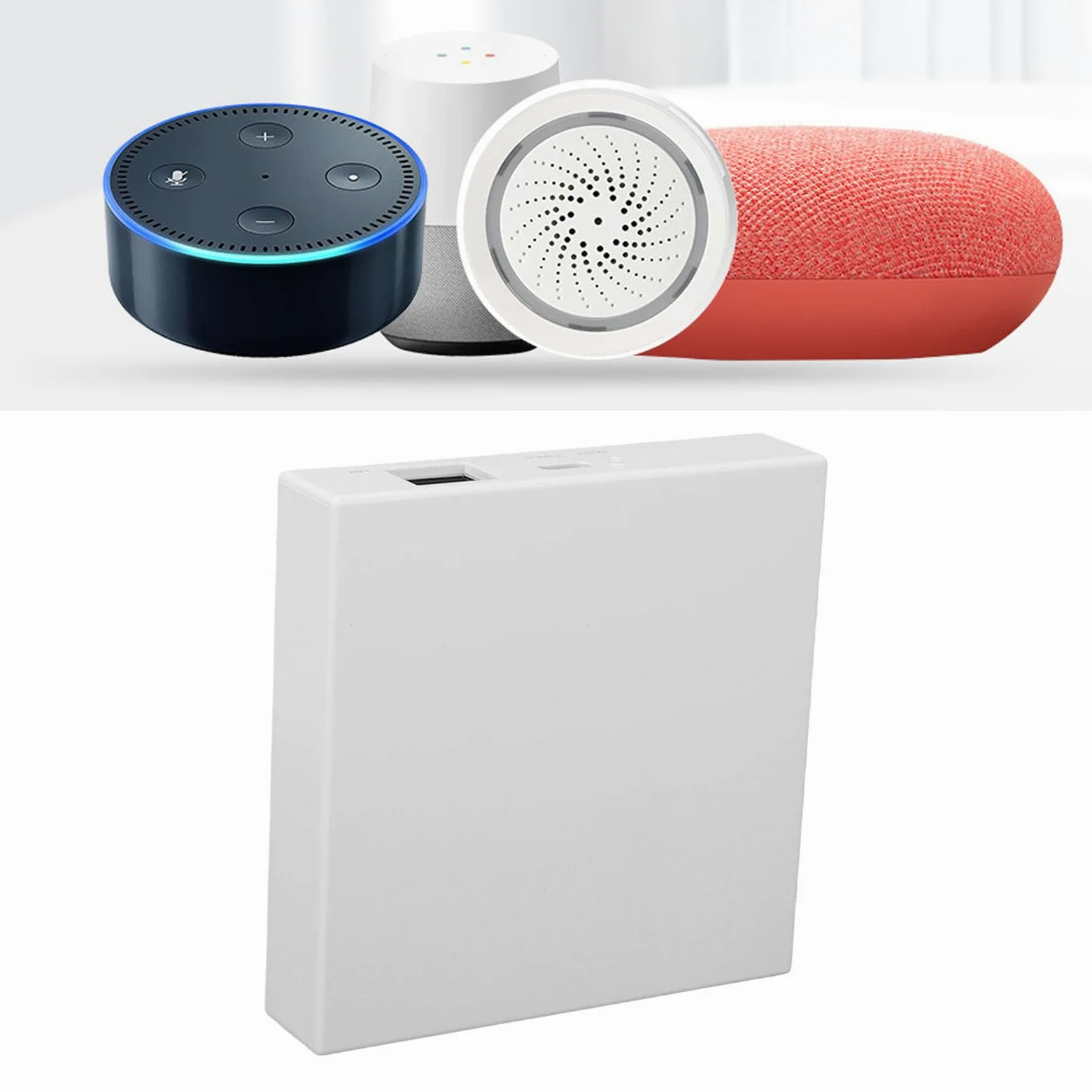 Gateway Smart Home cablato per Tuya ZigBee 3.0, porta di rete RJ45 | Supporta il controllo remoto e vocale con connessione RJ45 cablata per dispositivi Smart Home
