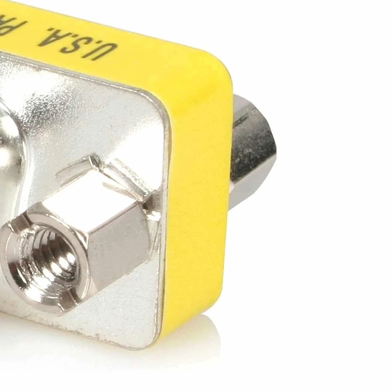 TECHZOCO Adattatore RS232 DB9 Femmina a Accoppiatore, Connettore Seriale per Commutatore di Genere RS-232 - RS-485 - TTL