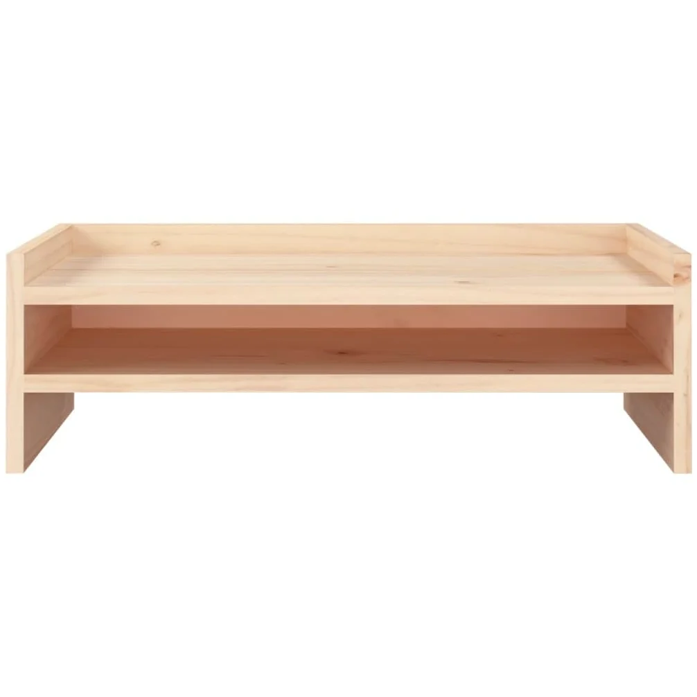 Supporto per monitor 50 x 24 x 16 cm in legno di pino solido 02_0004463