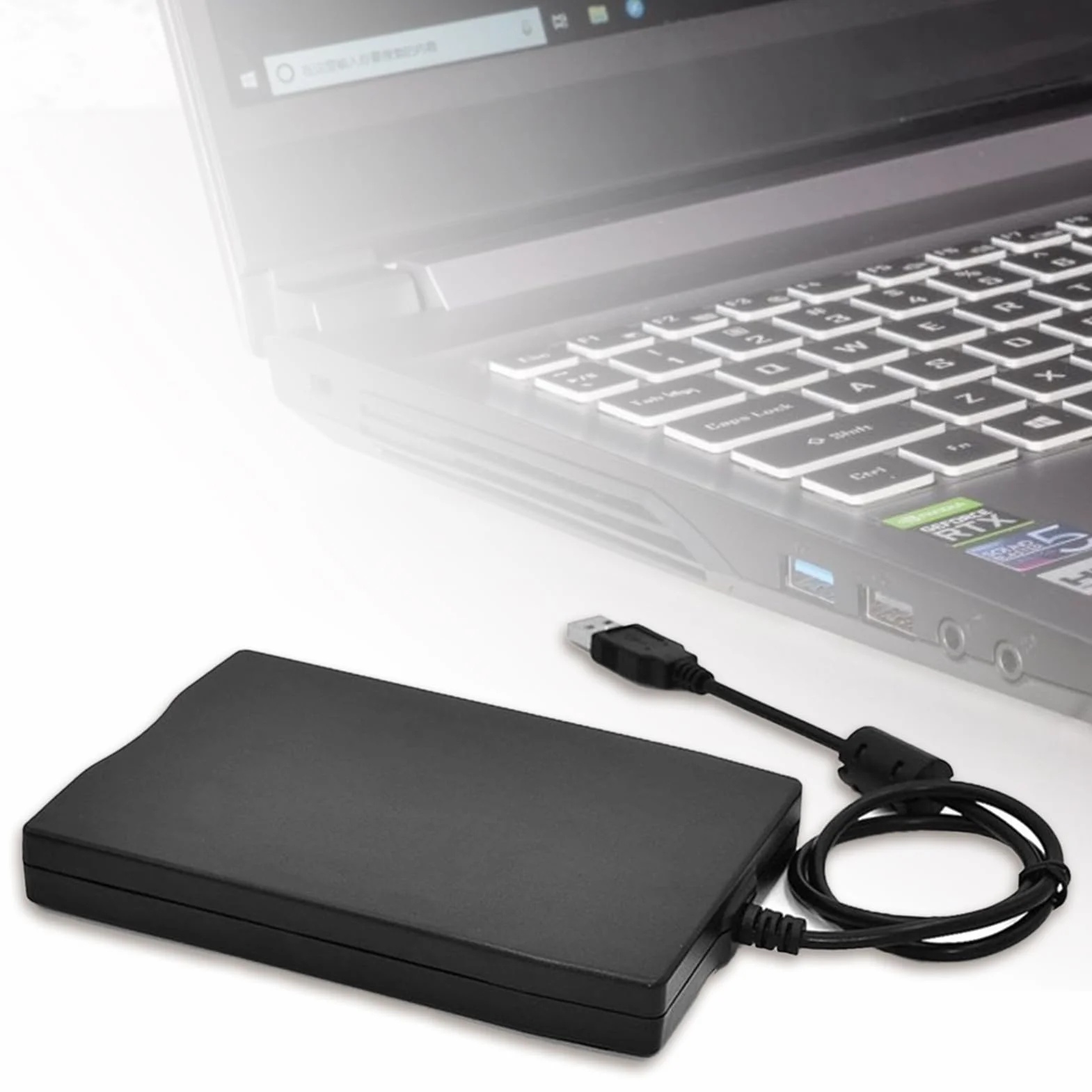 Unità floppy drive USB 2.0 Plug Play portatile 3,5 pollici lettore di floppy disk esterno 1,44 MB FDD per PC floppy drive lettore floppy disk