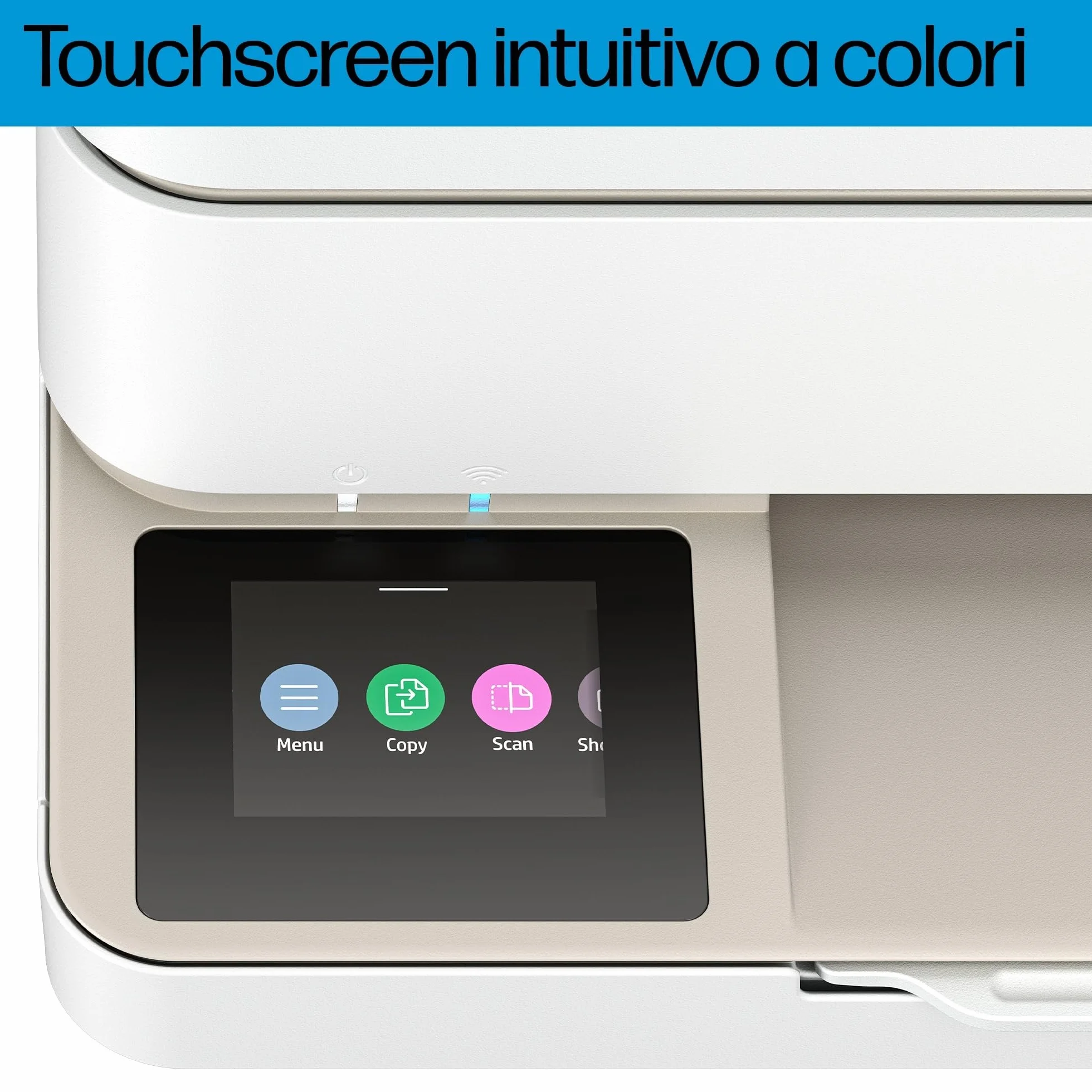 HP Envy 6120e Stampante Multifunzione a Getto d'Inchiostro A4 Colori, Stampa Fronte e Retro Automatica, Wi-Fi, 10 ppm, Bianca