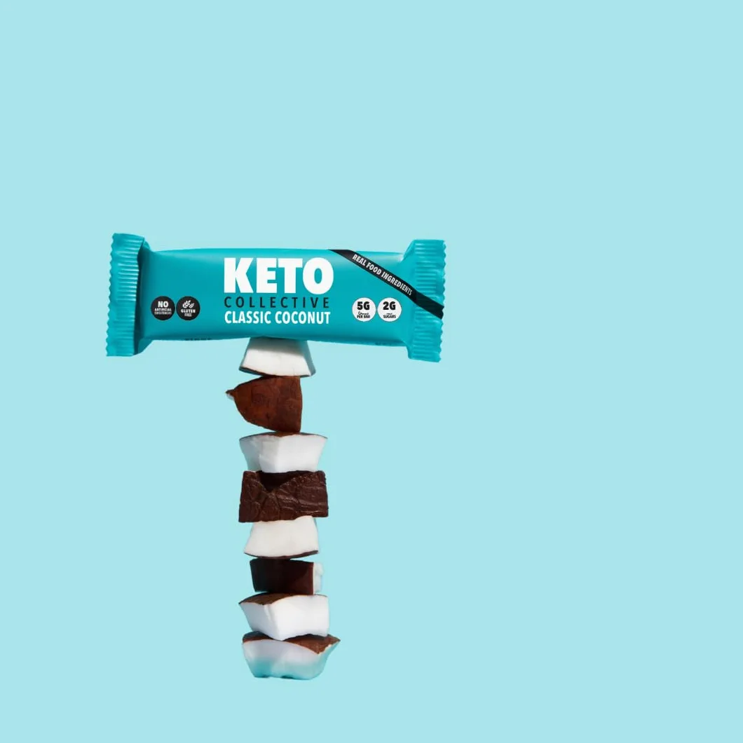 Keto Collective Barrette Cheto Cocco 15x40g Low Carb