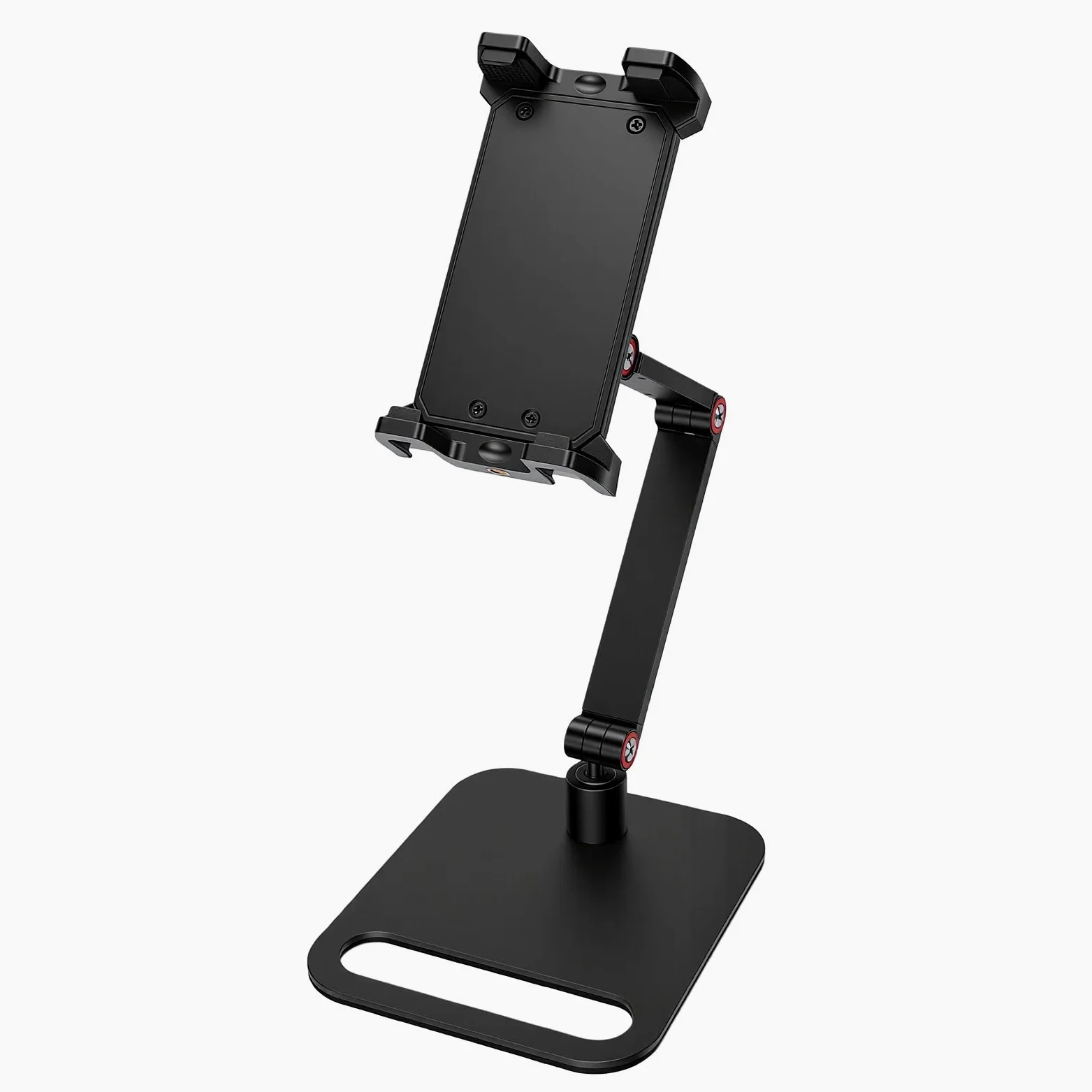 Annadue Supporto Regolabile per Monitor, Morsetto Rotazione 360 Gradi | Supporto da tavolo in lega di alluminio per monitor portatile, supporto per tablet con base antiscivolo