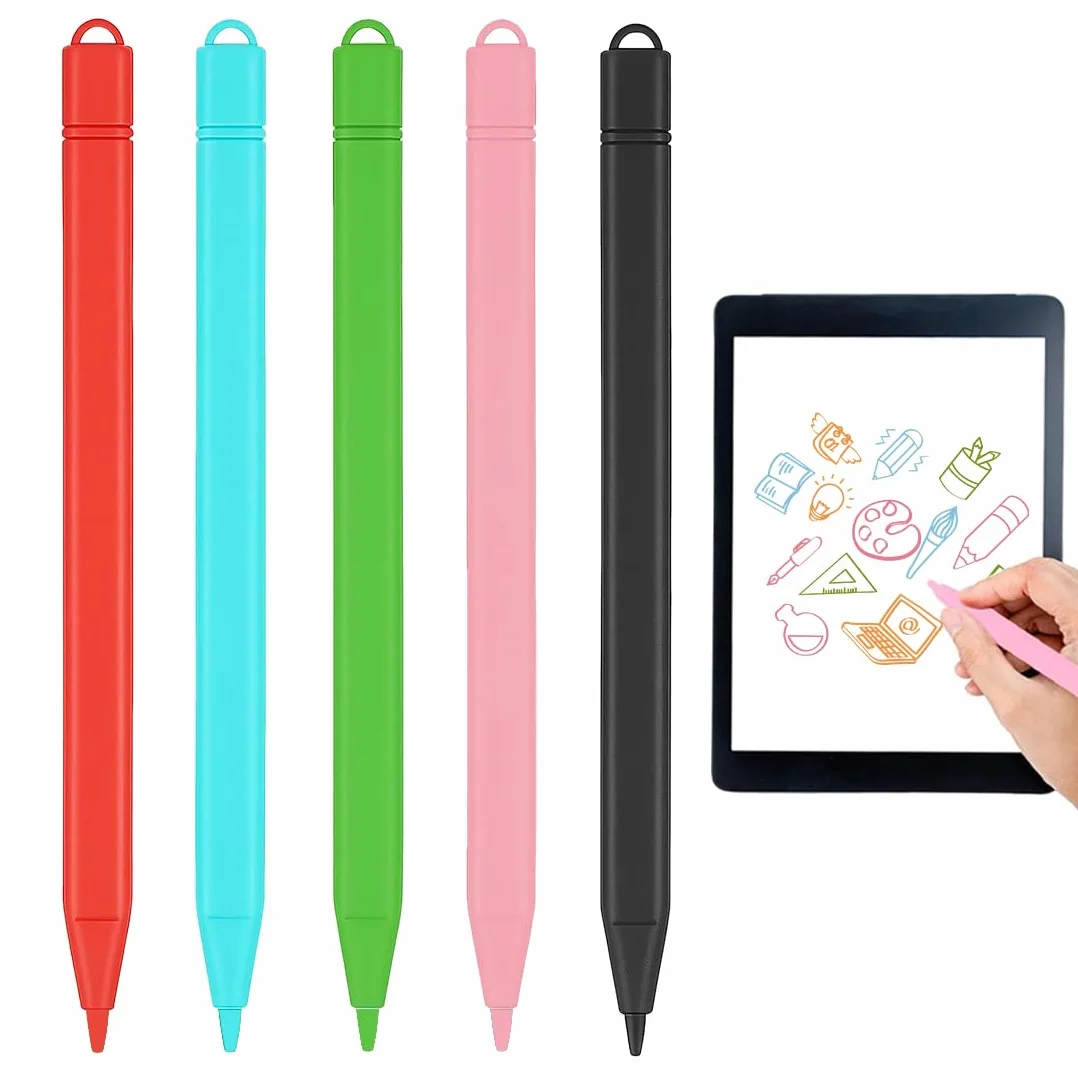 5 Pezzi Penna Di Ricambio Per Lavagna A Scrittura Lcd Penna Magnetica Per Bambini, Tavoletta Da Disegno E Nintendo 2Ds Xl In Plastica Multicolore 12 Cm Di Lunghezz