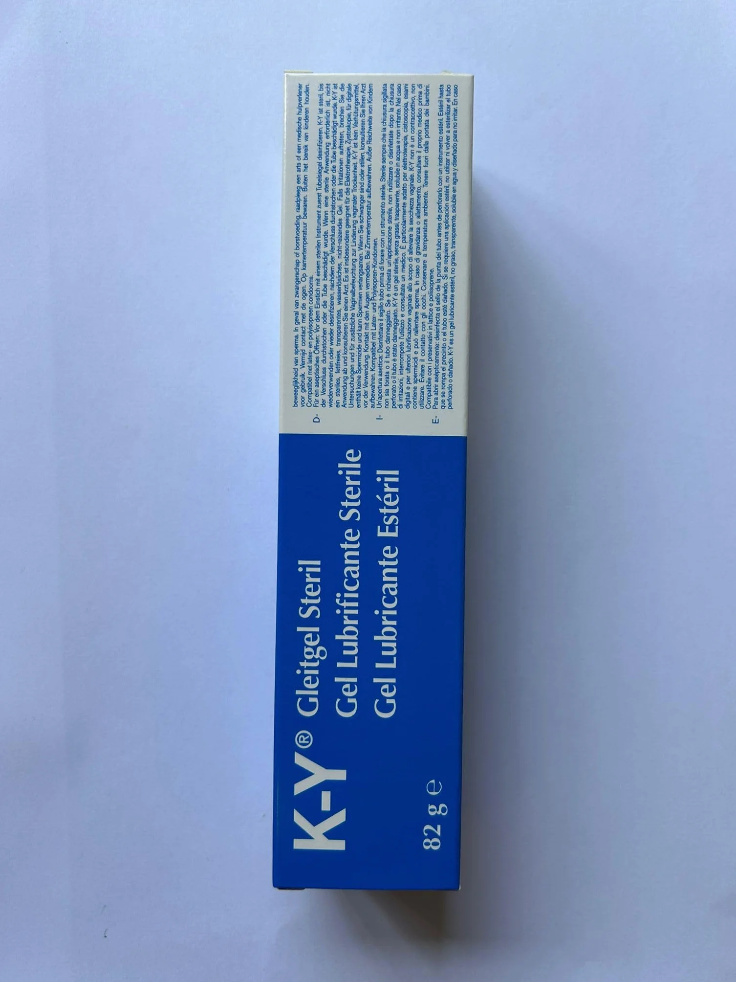 K-Y lubrificante sterile 82g set 3 tubi