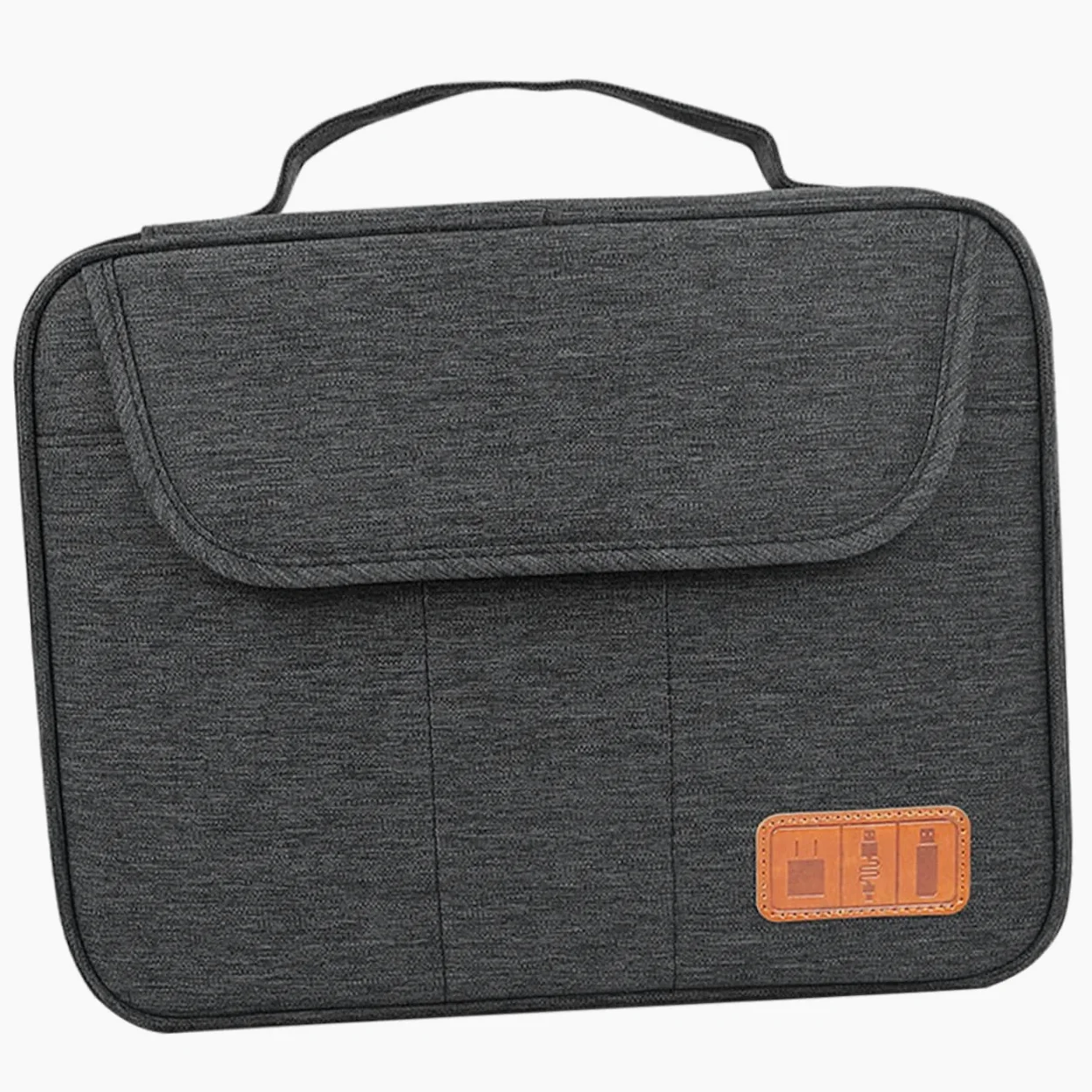 Artibetter Custodia Per Dispositivi Elettronici Organizer Per Cavi Da Esterno Strati Per Archiviazione Digitale e Viaggi Contiene Spazio Per Due Telefoni e Tablet Da Maniglia Per Trasporto Co