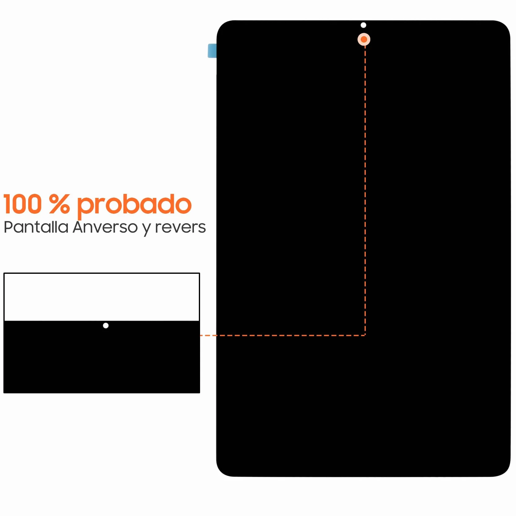 Schermo LCD per Xiaomi Pad 5 Display Touch Screen Assembly con Kit di Riparazione (11", Nero senza Telaio)