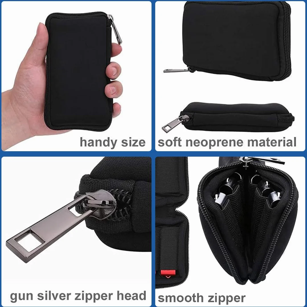 1 pezzo Custodia per Chiavette USB, Borsa Organizer Unità Flash, Borsa Portaoggetti per Chiavetta USB con 10 Scomparti, Chiavetta USB Salvaspazio