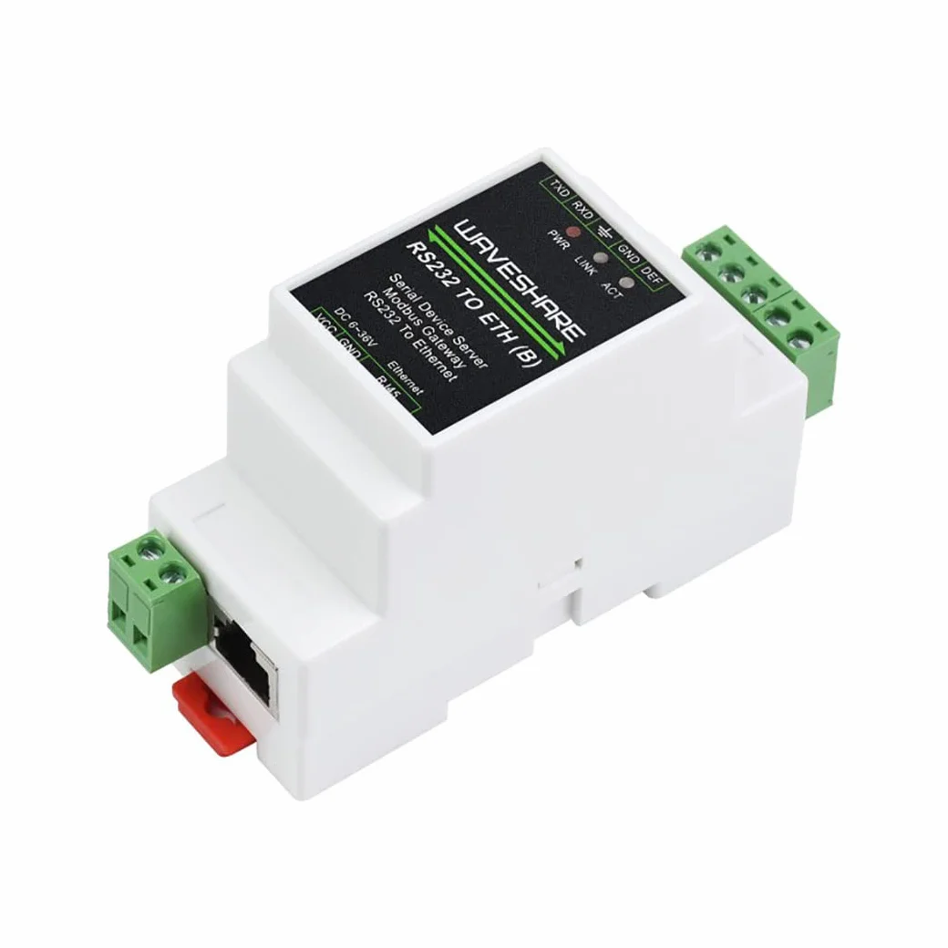 Convertitore RS232 Ethernet TCP/IP Server Seriale Industriale Gateway Modbus MQTT RS232 JSON Scheda Madre Micro-ATX