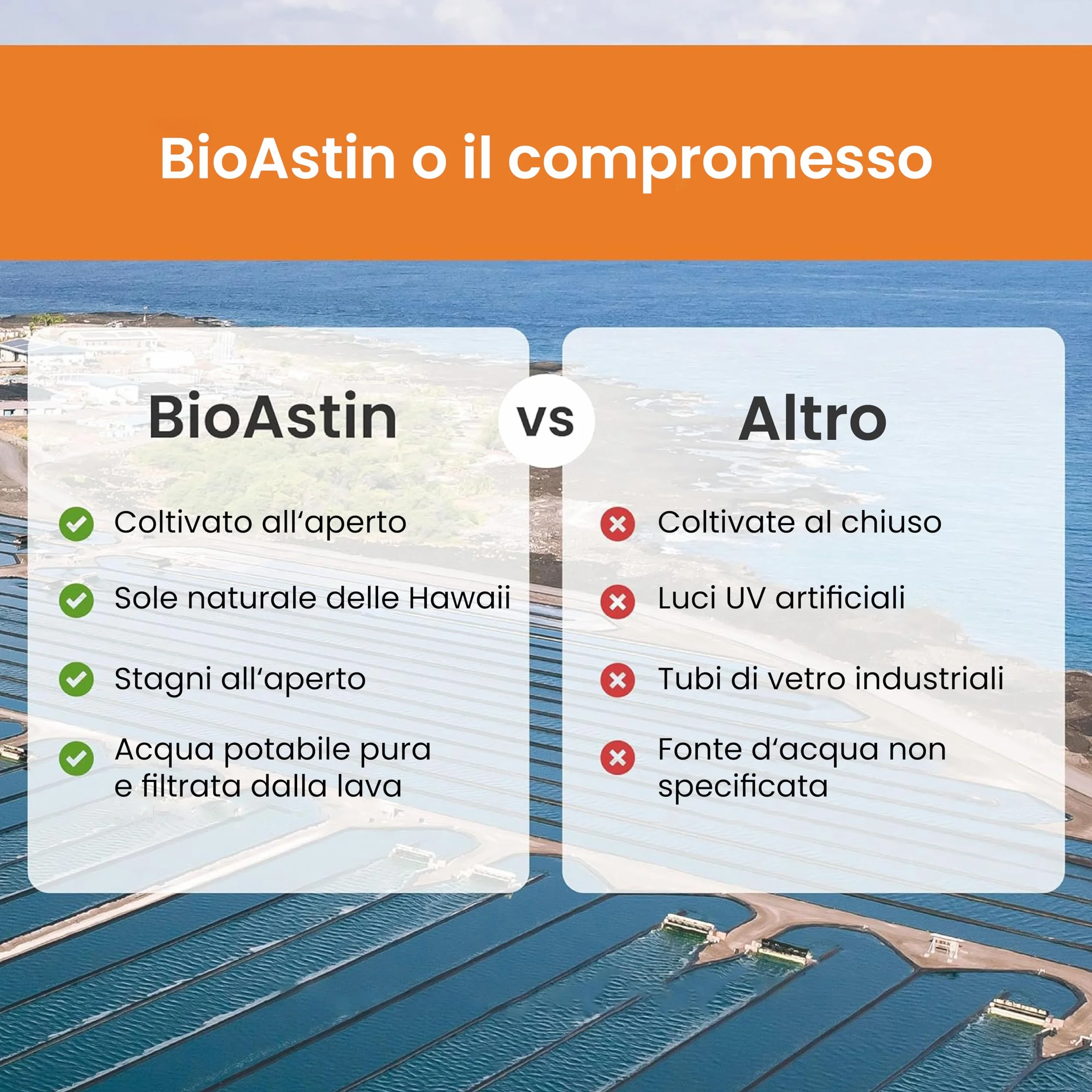 Nutrex Hawaii BioAstin Hawaiian Astaxanthin 12 mg 50 Capsule morbide Vitamina E non OGM
