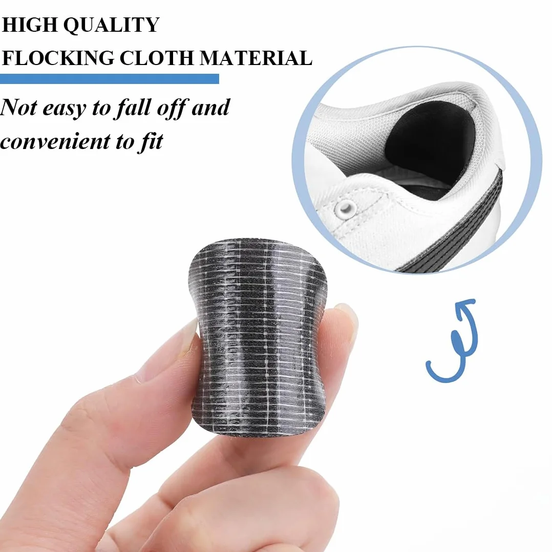 Kit 12 Toppe Adesive per Riparare Buchi delle Scarpe - Punte e Talloni