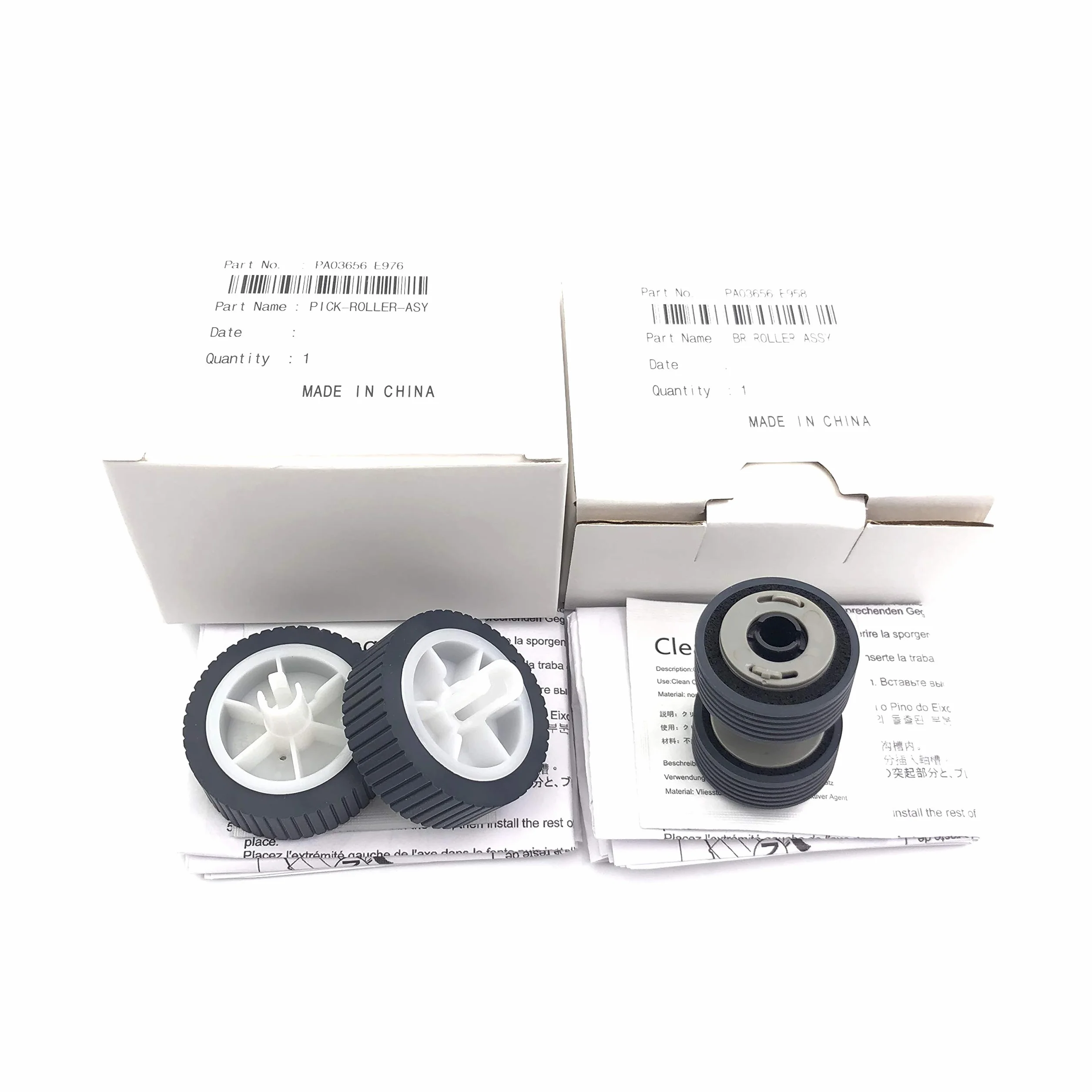 Fujitsu Scansnap Ix500 Ix1500 Ix1400 Ix1600 Brake Roller Pickup Roller Set PA03656-E958