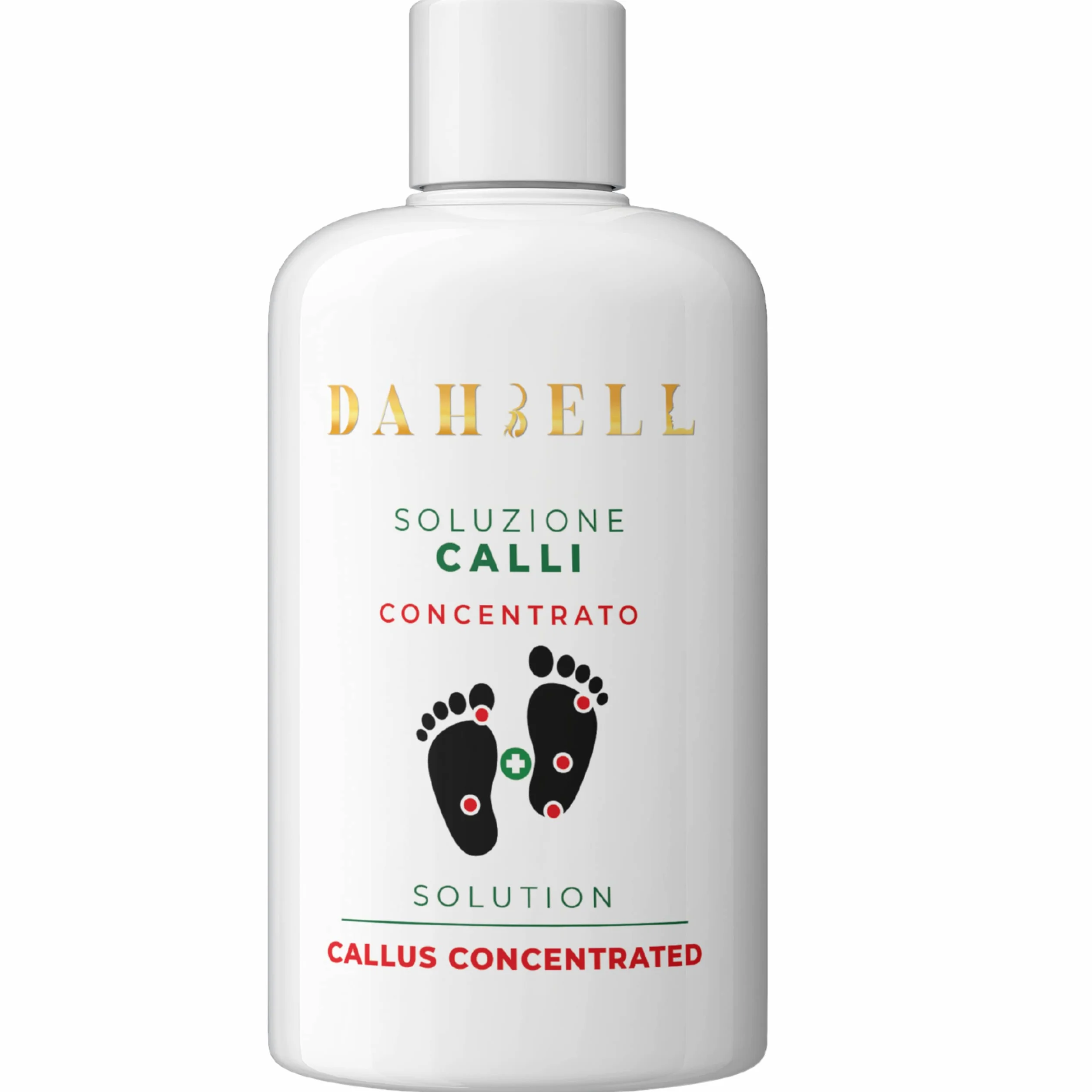 Callifugo Liquido Rimozione Calli Duroni Piedi Secchi Screpolati Dahbell