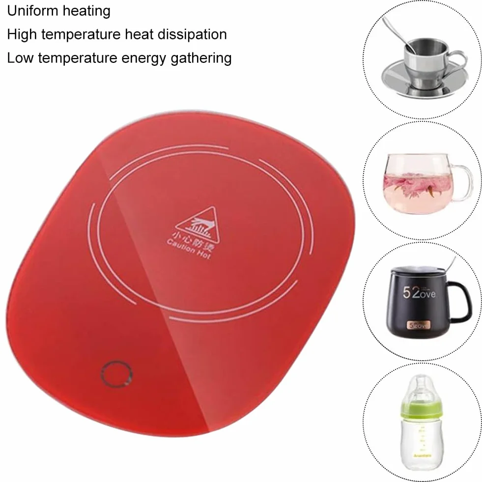 Scalda Tazza USB,Scalda Tazza,Scalda Bevande,Scaldatazze da Caffè,Sottobicchiere Elettrico,Scalda Tazza,Scrivania Beverage Warmer