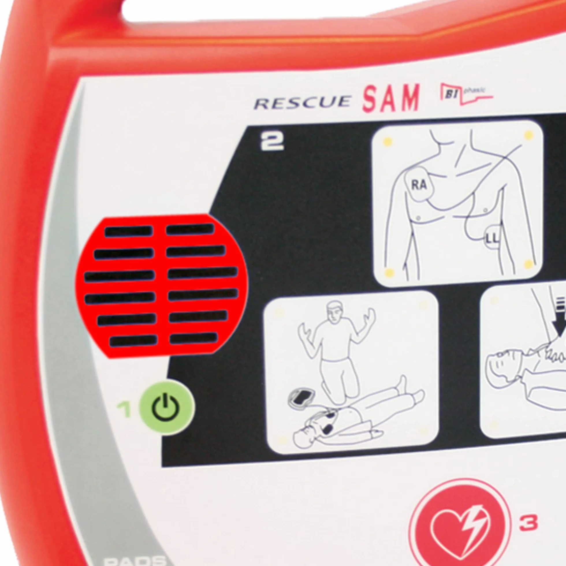 Gima Defibrillatore AED Rescue Sam in Italiano