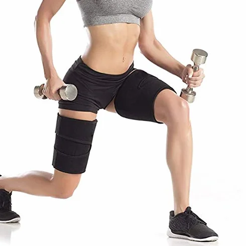 Benda elastica in neoprene regolabile per gamba, coscia o braccia - Supporto di compressione