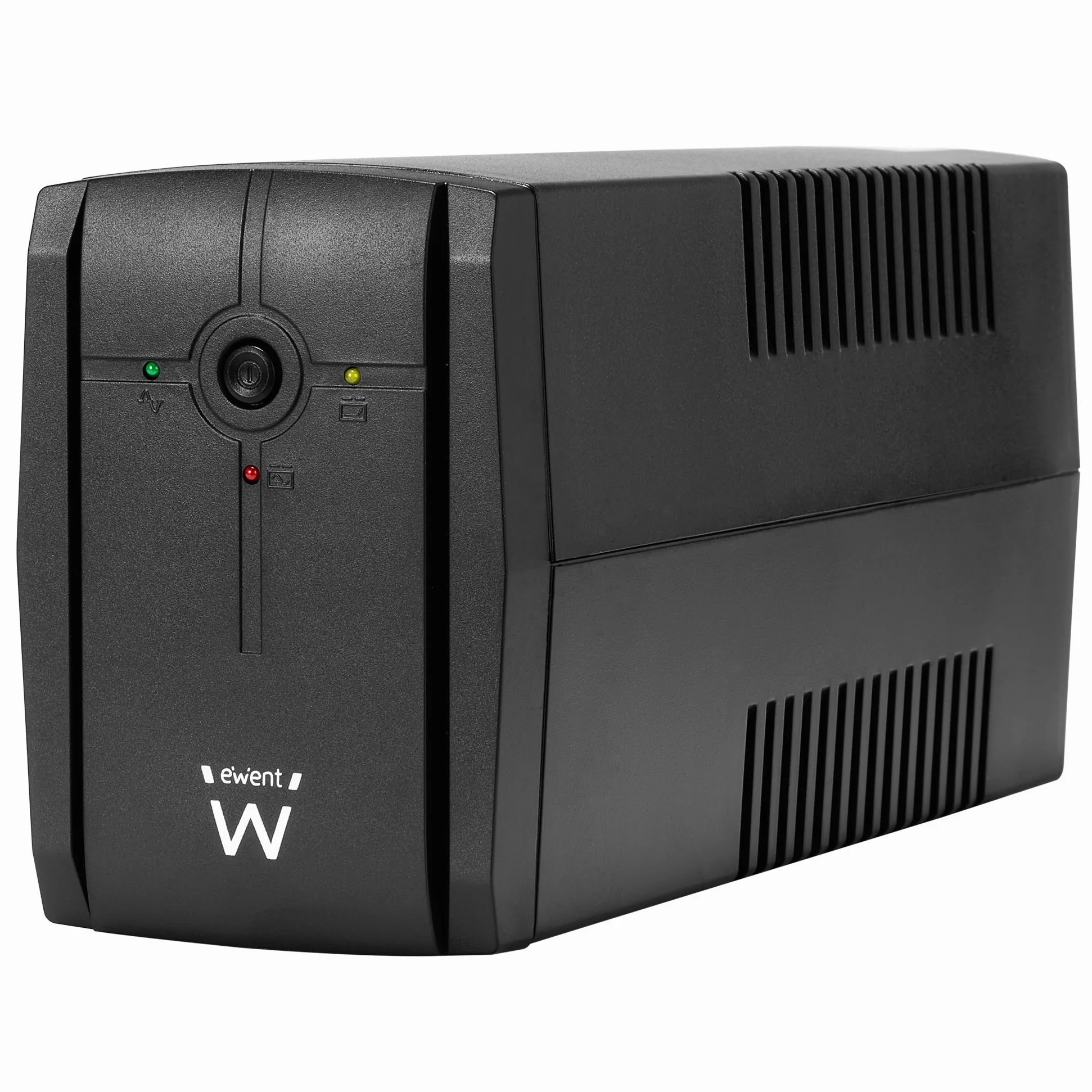 Ewent UPS Gruppo di continuità, Potenza 780VA (390W) 250V, Protezione da Sovratensioni,Sbalzi Corrente e Blackout, Autonomia 10 min, 2 prese Schuko EU, AVR Line Interactive per PC, Modem, Console