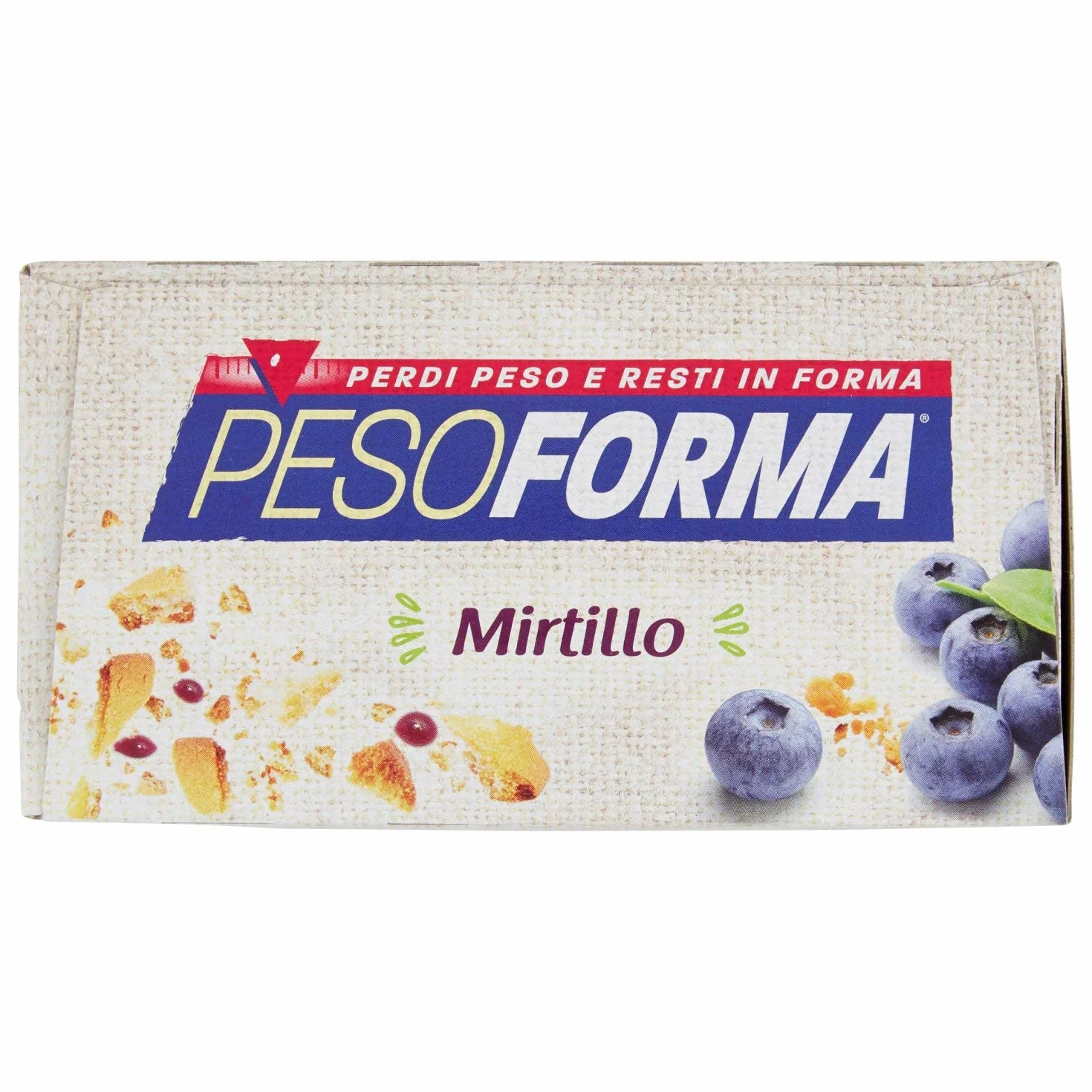 Pesoforma Biscotti al Mirtillo Pasto Sostitutivo Dimagrante 236 Kcal 8 Pasti 740 Gr