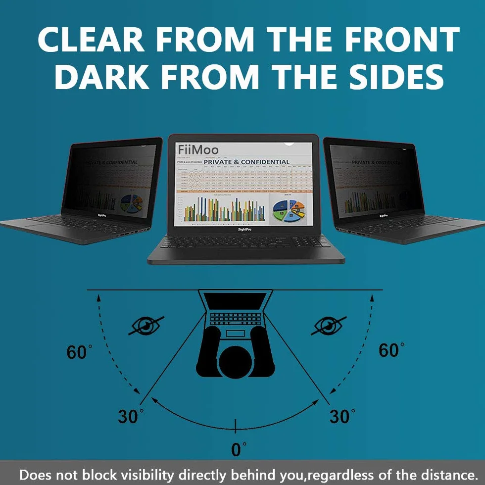 FiiMoo Privacy Filtro Schermo per 11.6 Pollici, Privacy Protezione dello Schermo per la di Laptop & Monitor, per schermi Laptop Widescreen - 11.6" 16:9