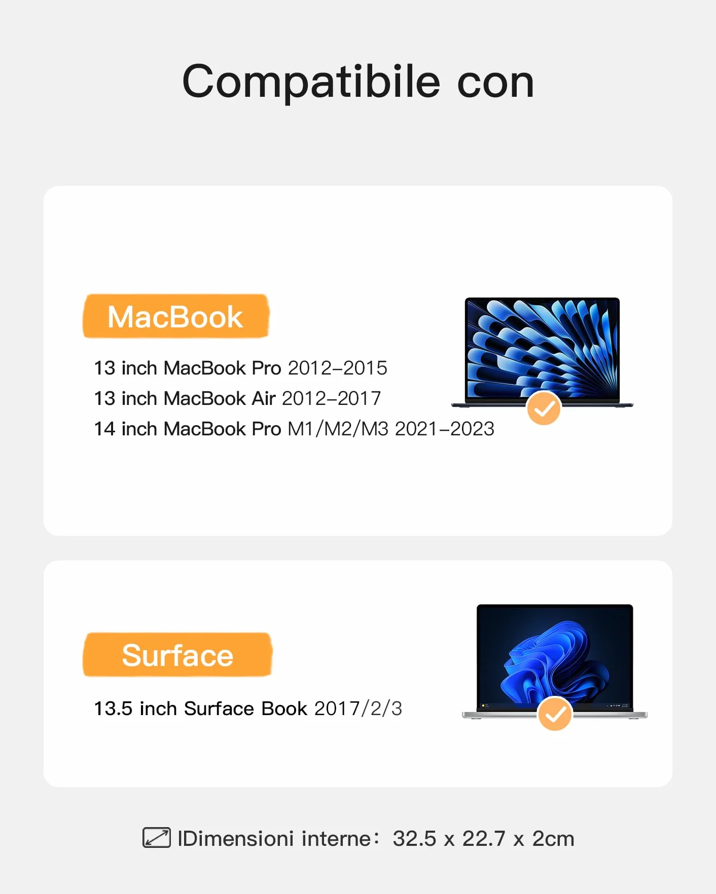 Inateck 360° Protezione Custodia Borsa Compatibile con 14 MacBook M5/M4/M3/M2/M1 Pro/Max 2025-2021,Macbook Air 13 M4 2025, M3/M2/M1 2012-2024, MacBook Pro 13 2012-2022, Custodia per PC Messenger Bag