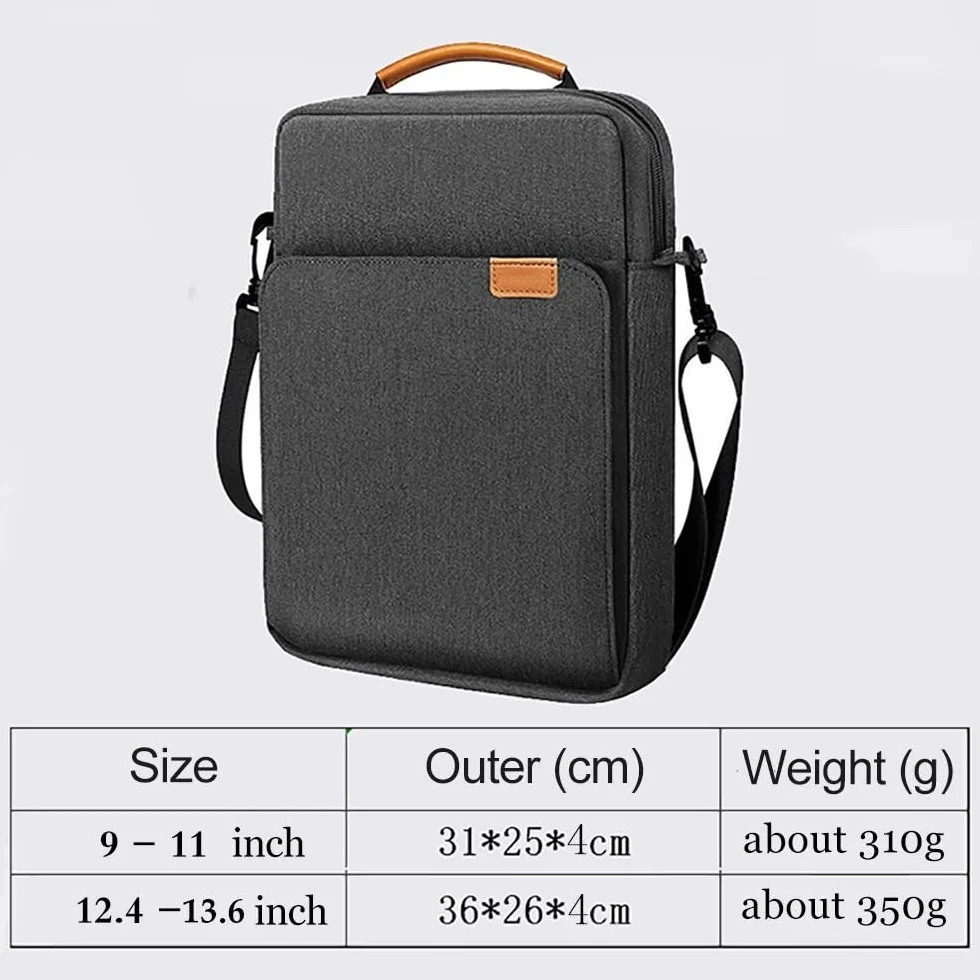 Borsa a tracolla antiurto for tablet adatta for Samsung Galaxy Tab S11 11 "Ultra 14.6" SM-X730 SM-X930 2025 Borsa a tracolla