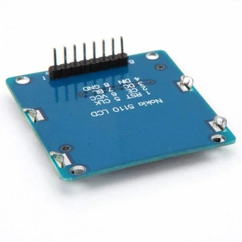 Modulo LCD LCD 5110 Scheda di Sviluppo Mcu Compatibile con 3310 LCD-Deep Blue