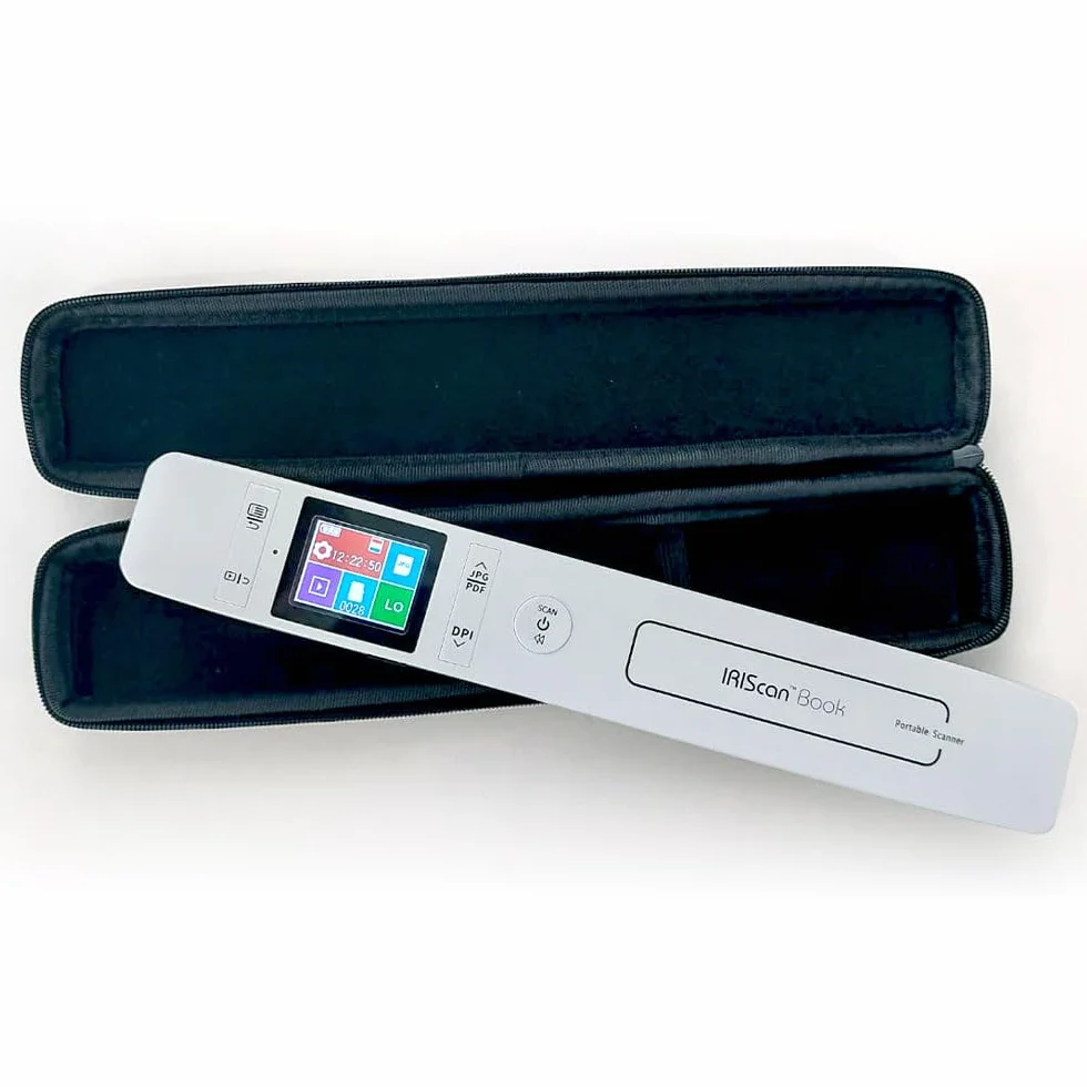 Custodia rigida per scanner portatili IRIScan Book 3, 5, 5 WiFi, IRIScan 7