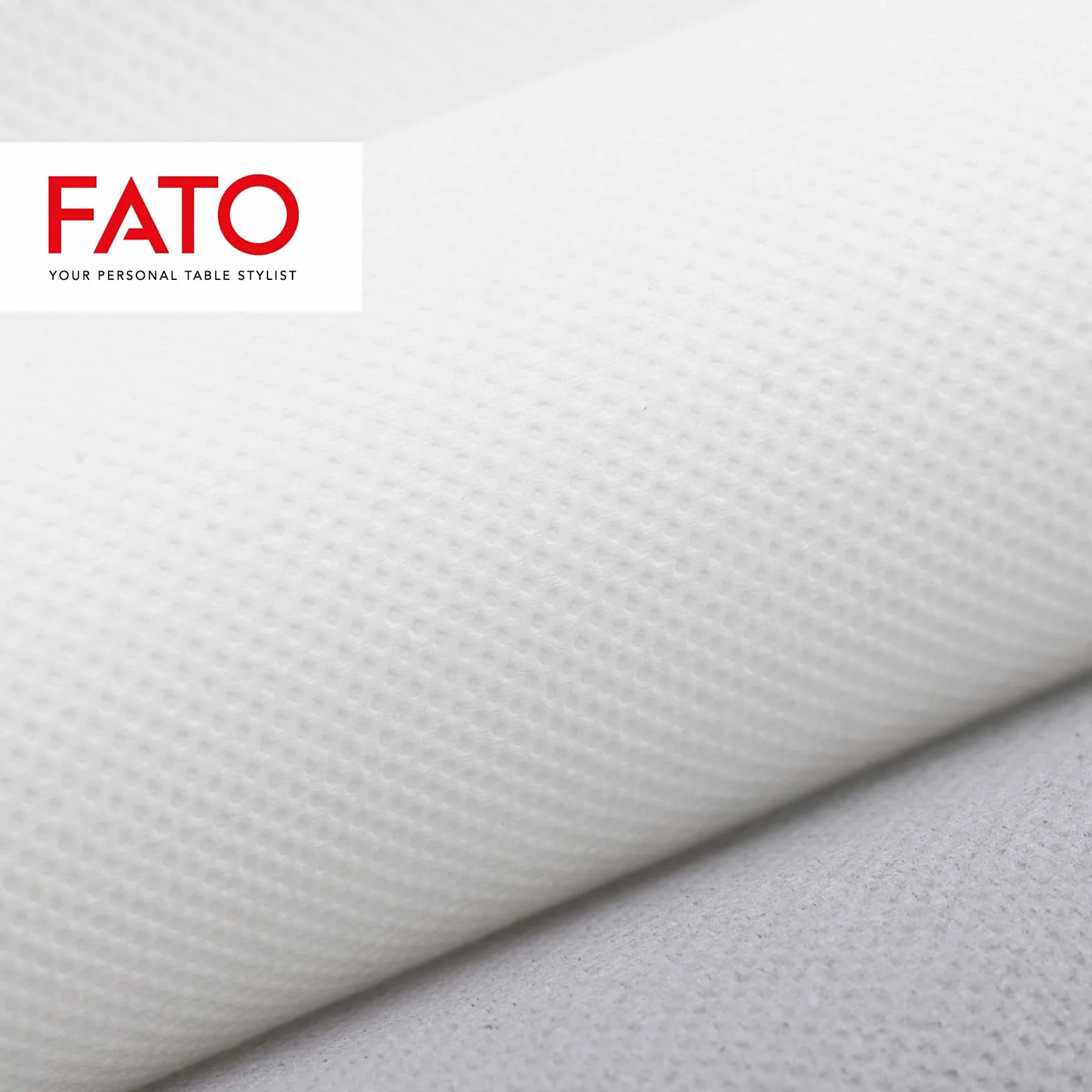 Fato Tovaglioli di Carta Monouso 40 pezzi 38x38 2 veli Bianco 100% Pura Cellulosa FSC