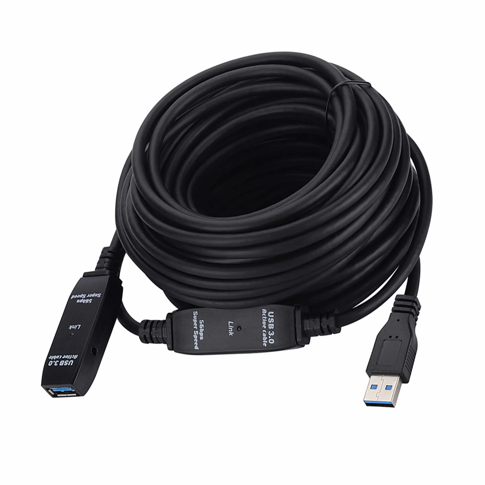 Ad alta velocità USB3.0 Ripetitori Cavo Metallo Core USB3.0 Maschio a Femmina Cavo di Estensione Per Stampante Scanner Computer