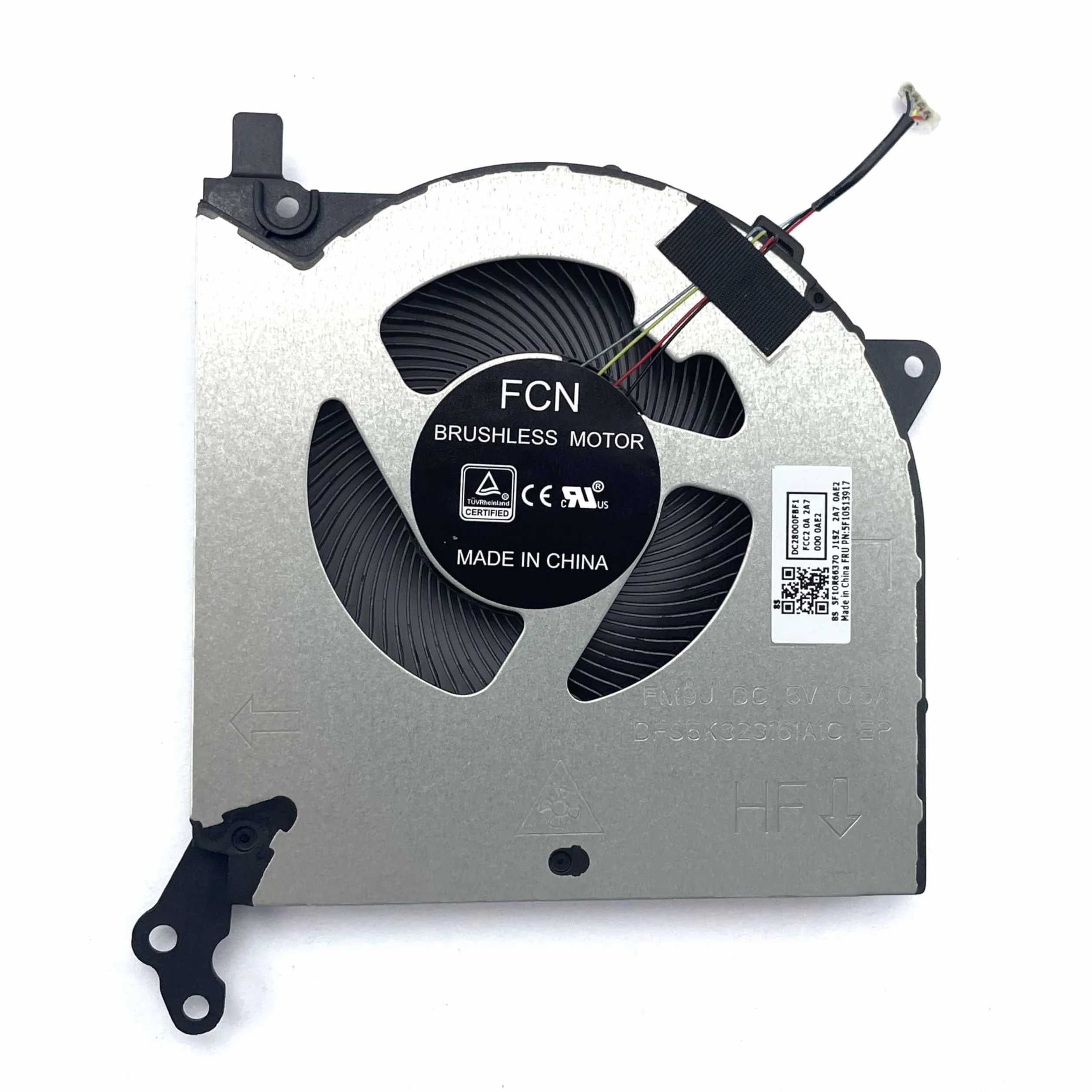 BestParts Sostituzione originale della ventola di raffreddamento CPU+GPU per Lenovo Legion 5 (15 ″, 05, 2020), P/N: 5F10S13917 5F10S13914, per Legion 5-15IMH05H (Tipo: 81Y6)