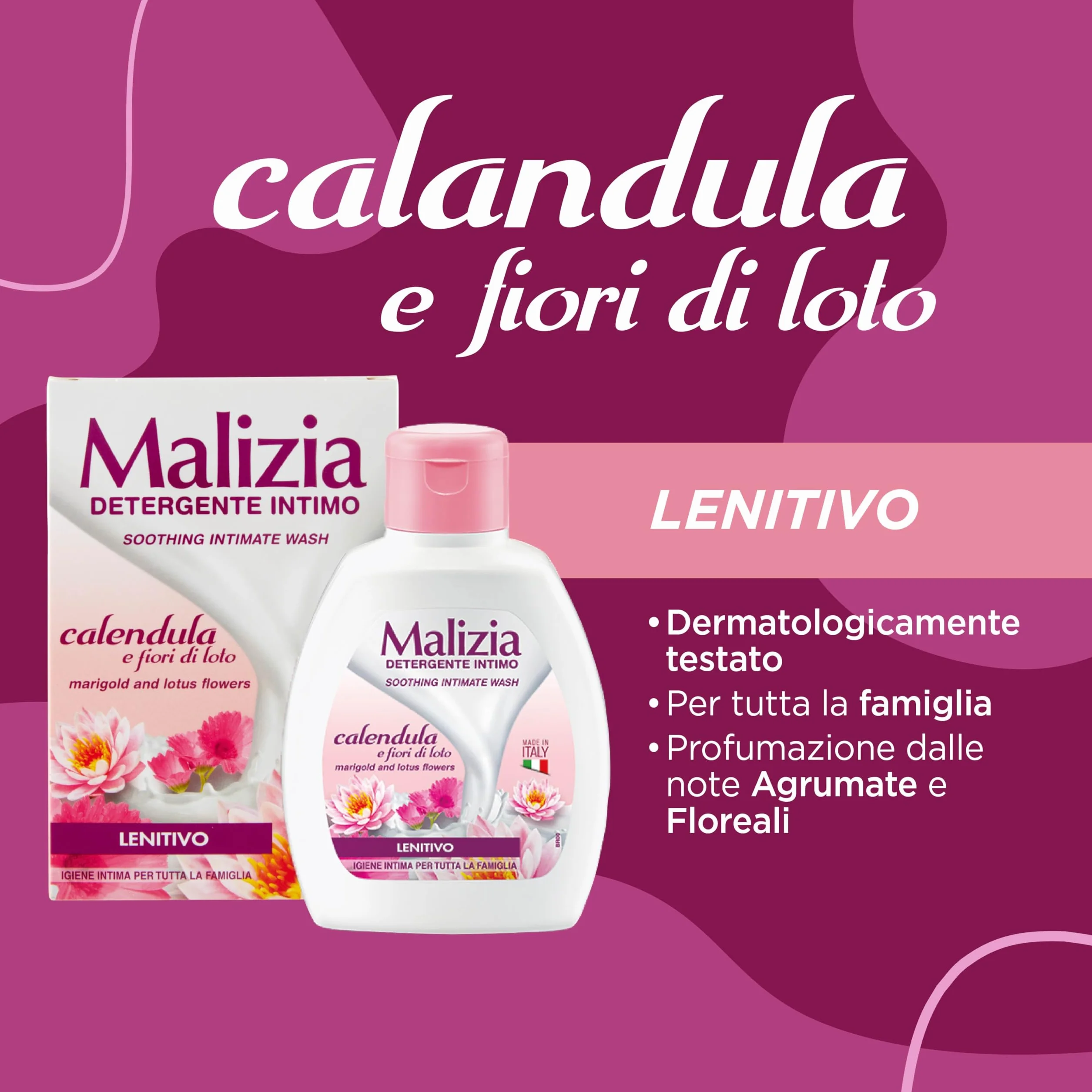 MALIZIA Detergente Intimo Calendula 200ml