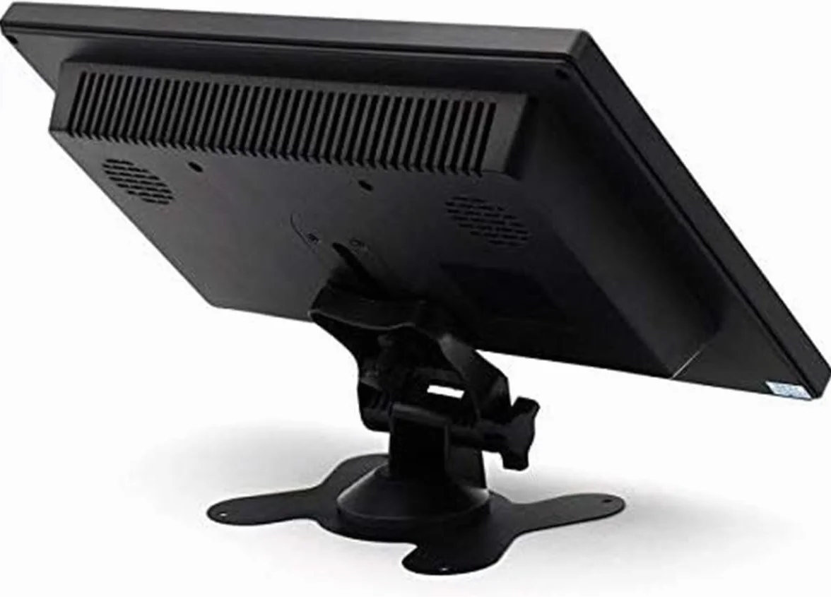 enterelettronics Monitor 10.1 Pollici, Monitor per Telecamere di Videosorveglianza, per Auto, Full HD LCD VGA FULL HD BNC, Display in Ottima Risoluzione, Sicuro ed Affidabile