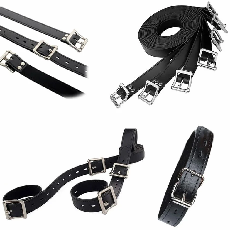 7Pcs Bondage Restraint Set Fetish Kit Adult Erotic Toys