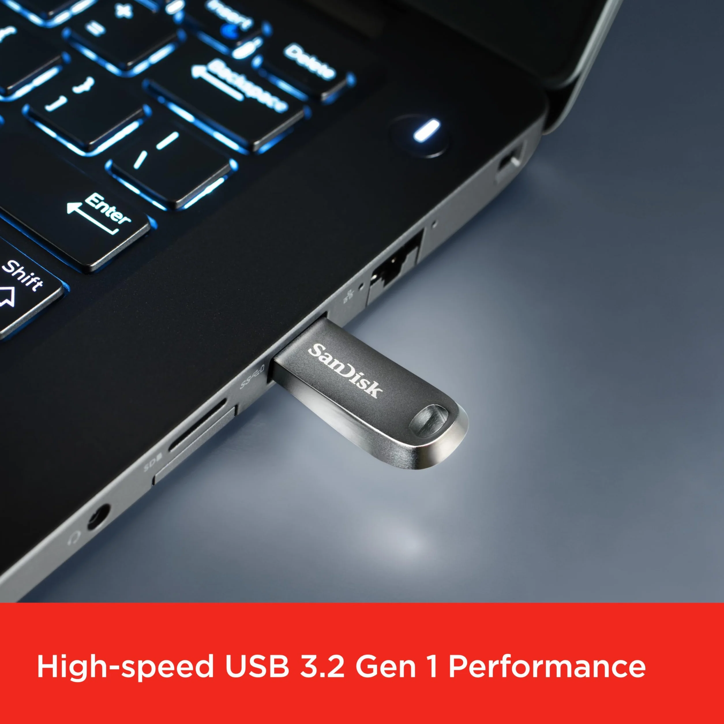 SanDisk 128GB Ultra Luxe USB 3.2 Unità flash 400 MB/s